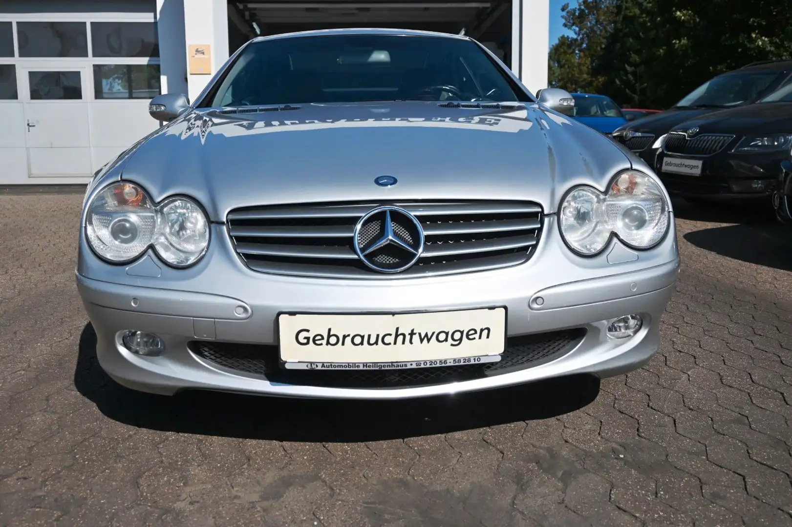 Mercedes-Benz SL 500 *1.Hand*Comand*Deutsches Fahrzeug*HU neu Silber - 2