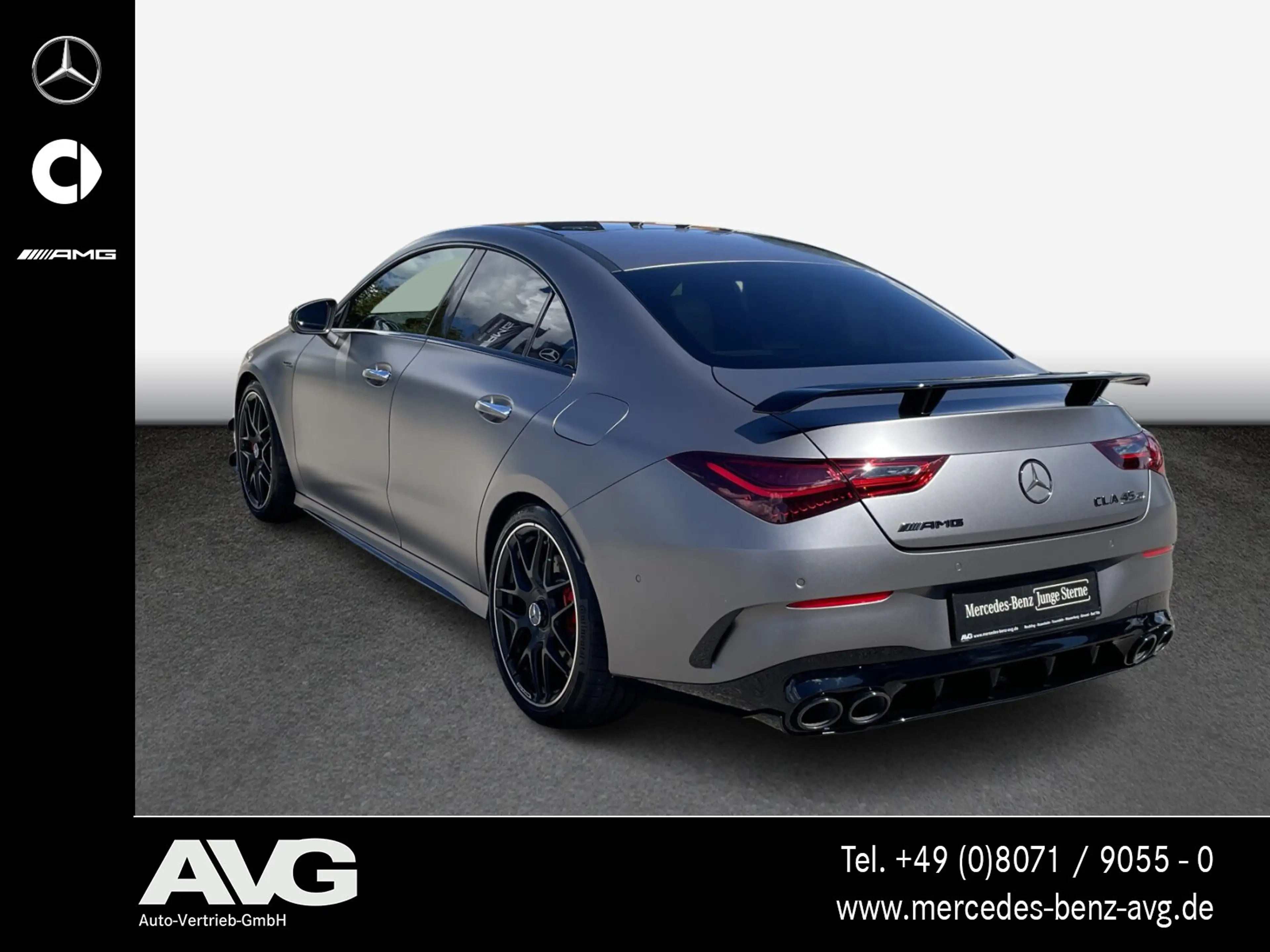 Mercedes-Benz CLA 45 AMG AMG CLA 45 S 4M Pano Aero-Dyn Magno-Mattgrau Bur — photo 4
