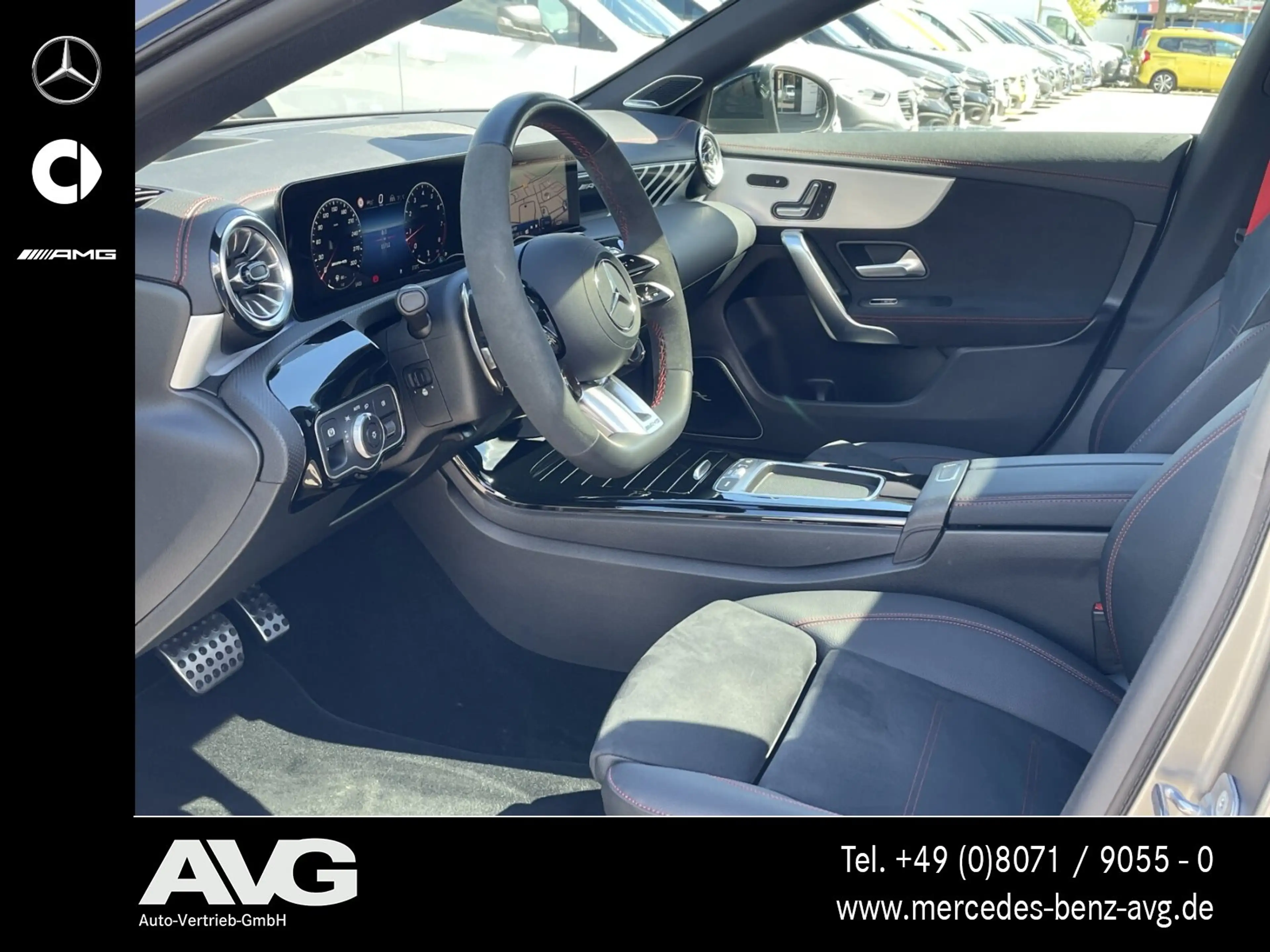 Mercedes-Benz CLA 45 AMG AMG CLA 45 S 4M Pano Aero-Dyn Magno-Mattgrau Bur — photo 13