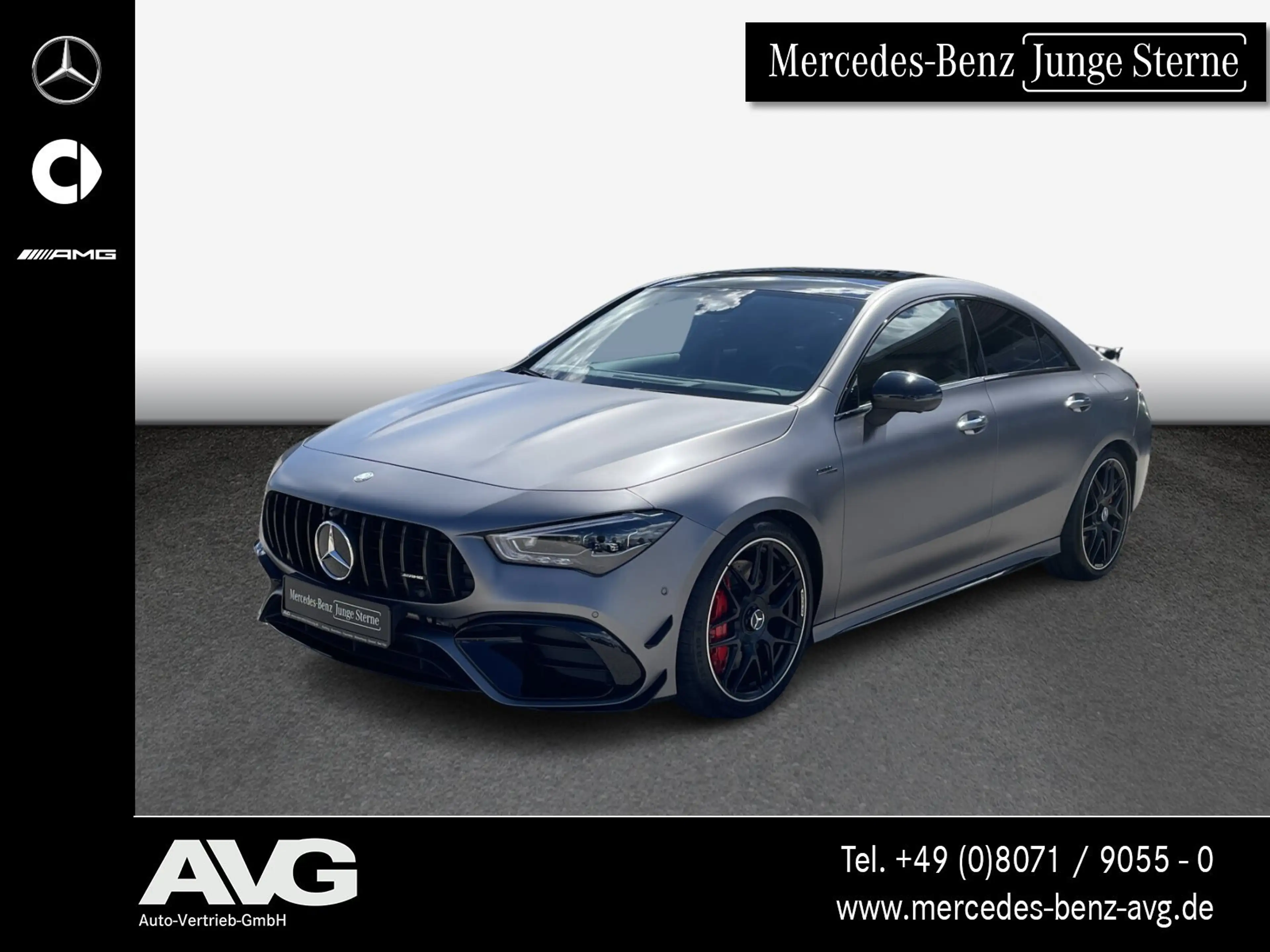 Mercedes-Benz CLA 45 AMG AMG CLA 45 S 4M Pano Aero-Dyn Magno-Mattgrau Bur