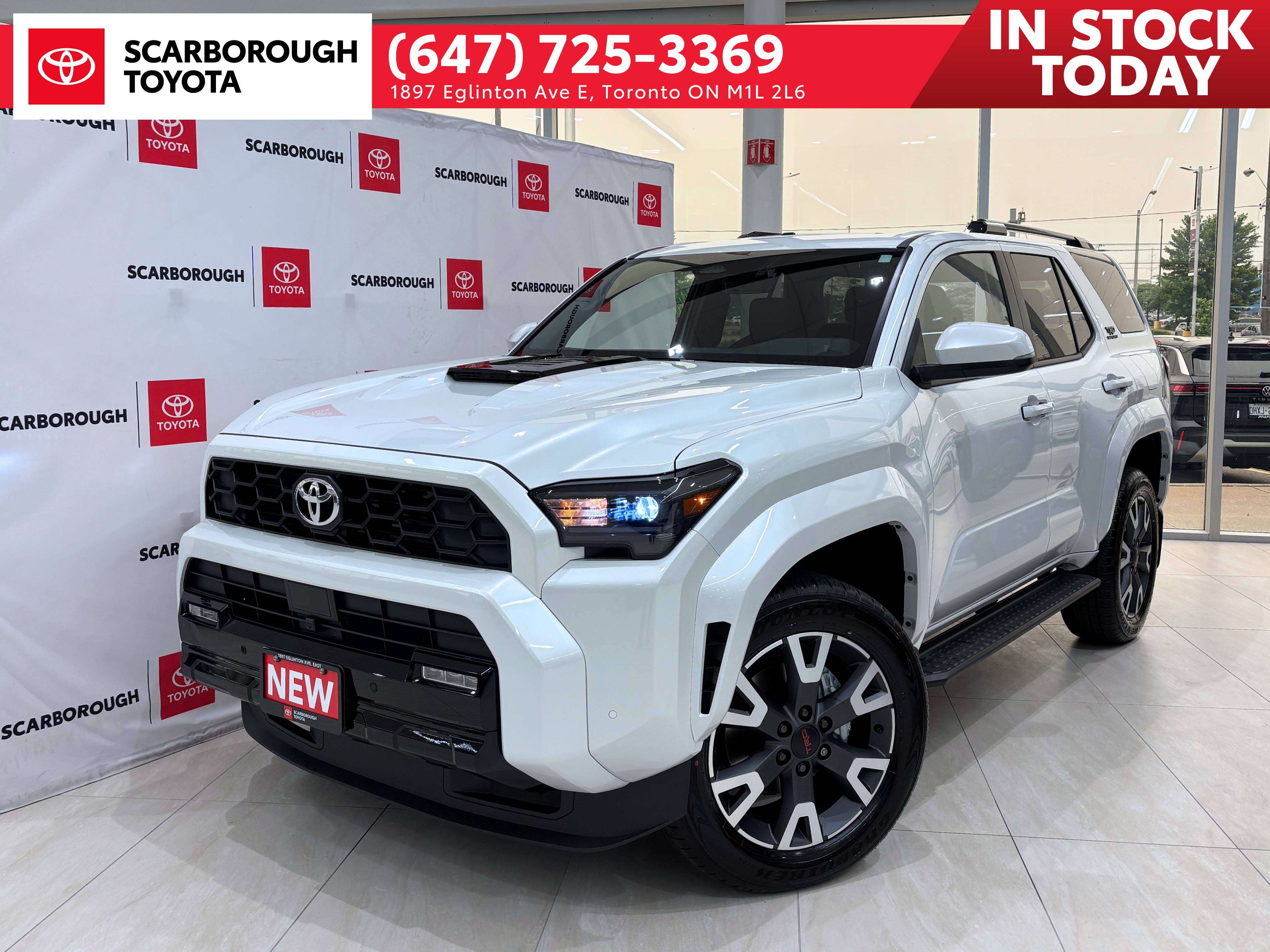 White 2026 Toyota 4Runner SUV / Crossover Four-Wheel Drive 8-Speed Automatic
