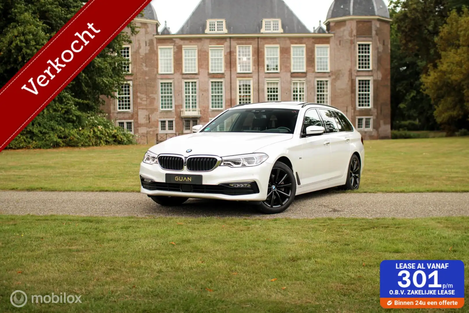BMW 520 5-serie Touring 520i High Executive | BOM VOL | Blanc - 1