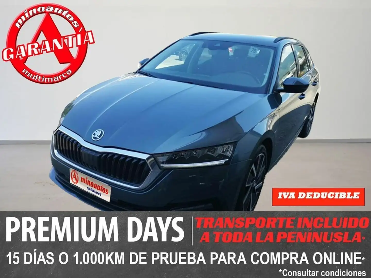 Skoda Octavia IV 1.4 TSI 204 CV DSG EXECUTIVE Gris - 1