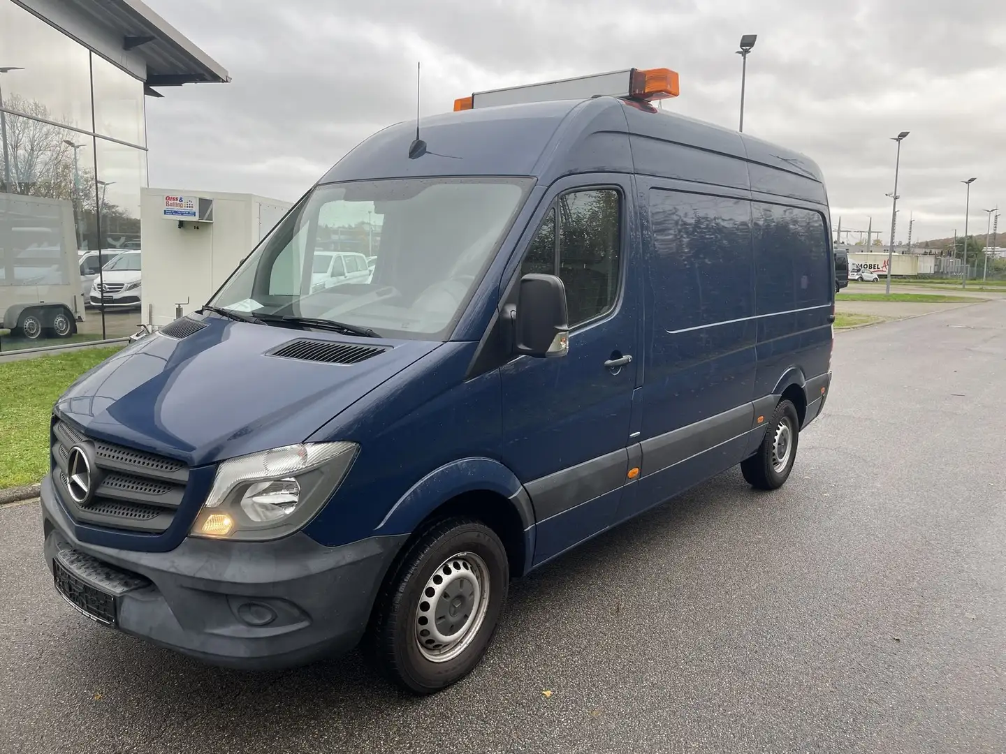 Mercedes-Benz Sprinter 314 CDI Kasten Hoch *AHK*Klima*Sortimo* Bleu - 1