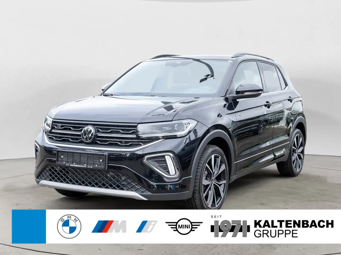 Volkswagen T-Cross 1.0 TSI R-Line AHK ACC NAVI KAMERA Negro - 1