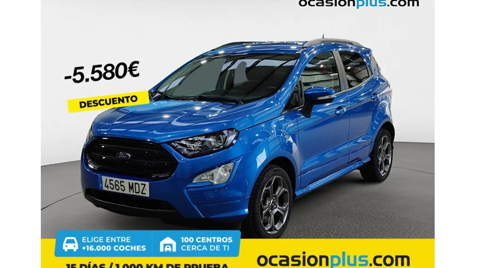 Ford EcoSport 1.0 EcoBoost ST Line 125 Blau - 1
