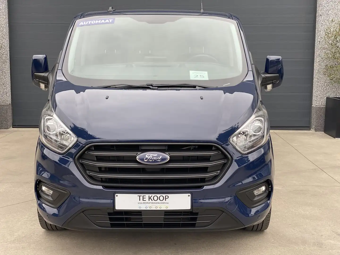 Ford Transit Custom AUTOMAAT L2-airco-GPS-23900+BTW Bleu - 2