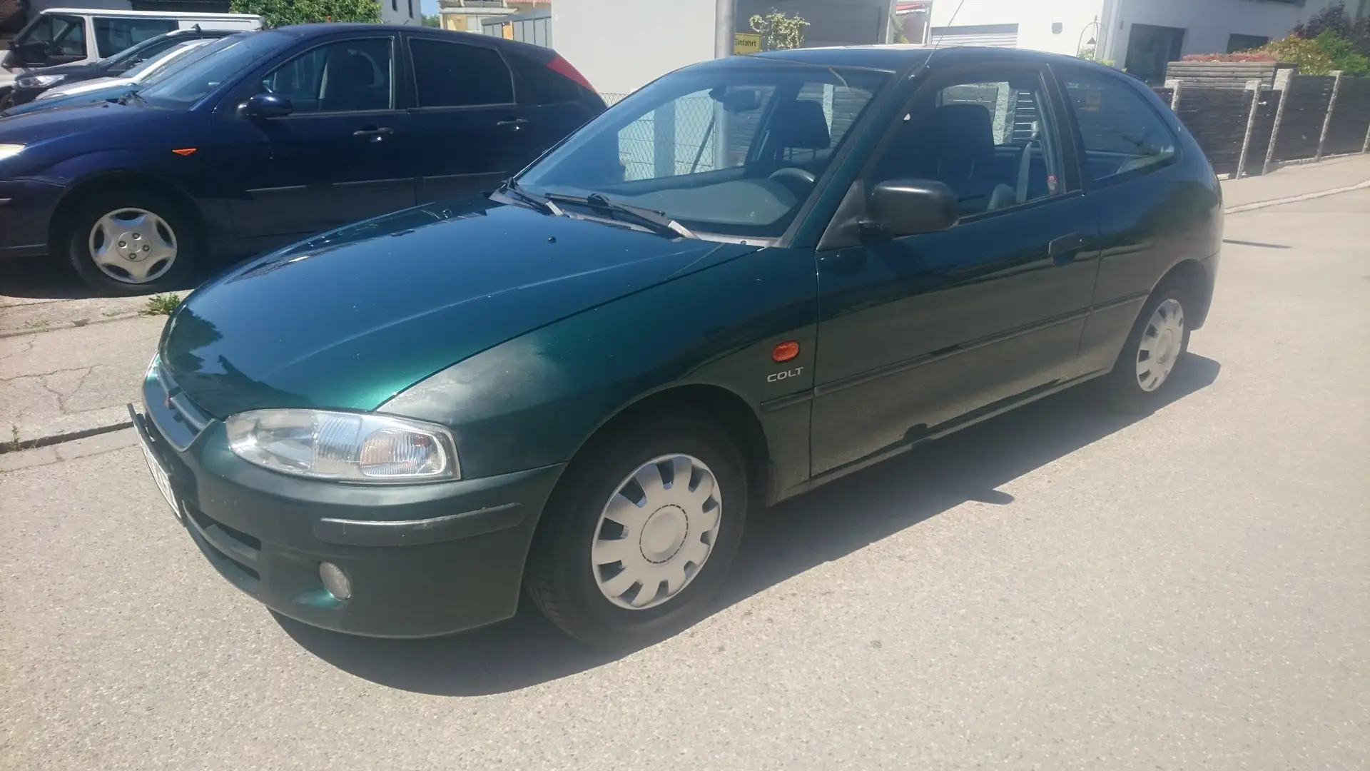 Mitsubishi Colt 1,3i GLX Automatik Klima 4AB ABS Nebel TÜV4/27 Grün - 2