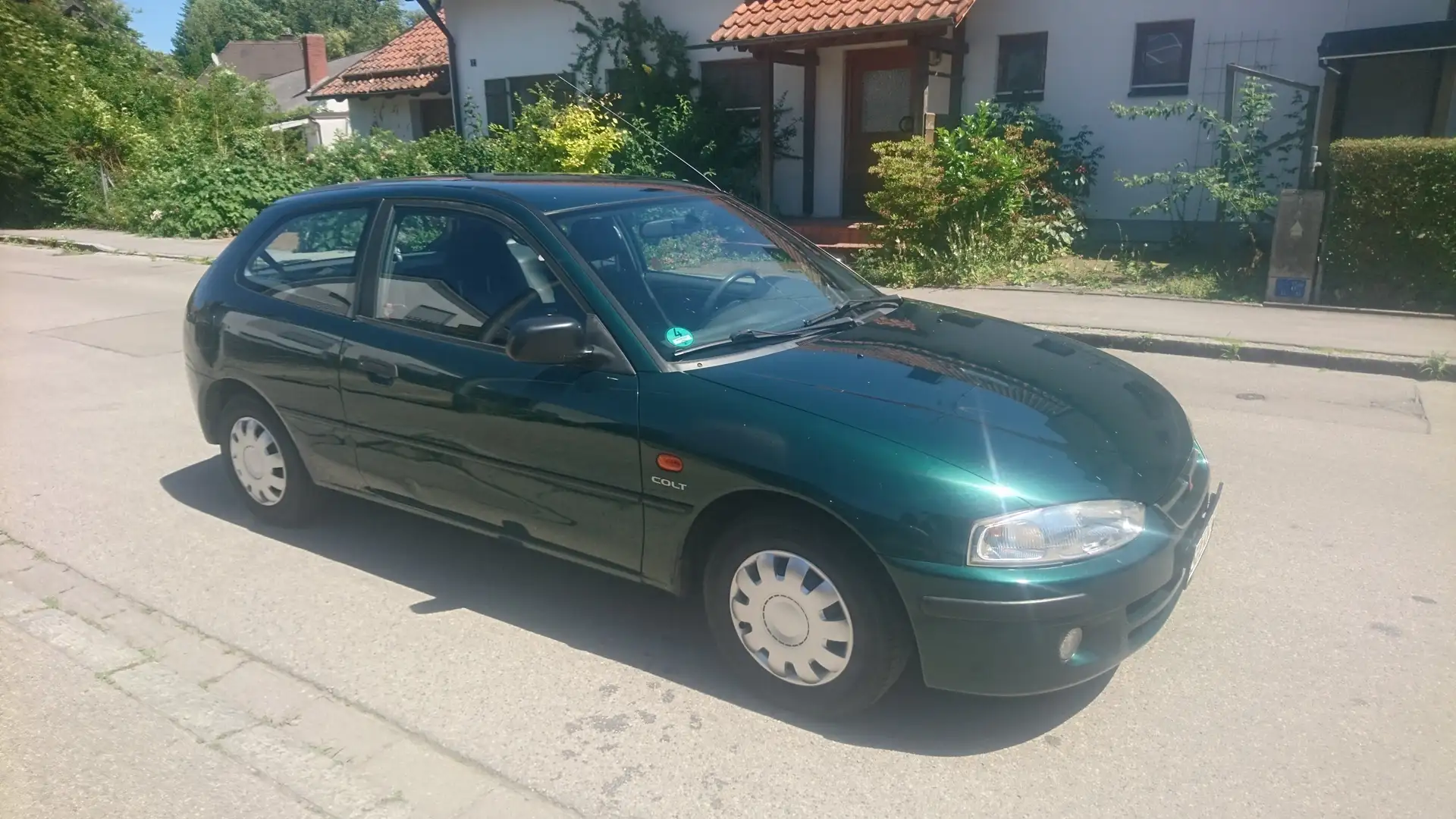 Mitsubishi Colt 1,3i GLX Automatik Klima 4AB ABS Nebel TÜV4/27 Grün - 1