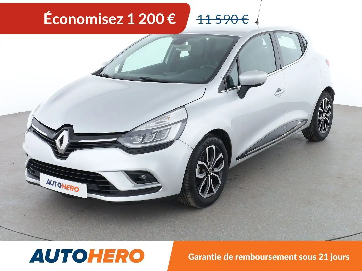 Renault Clio 0.9 TCe Intens Gris - 1