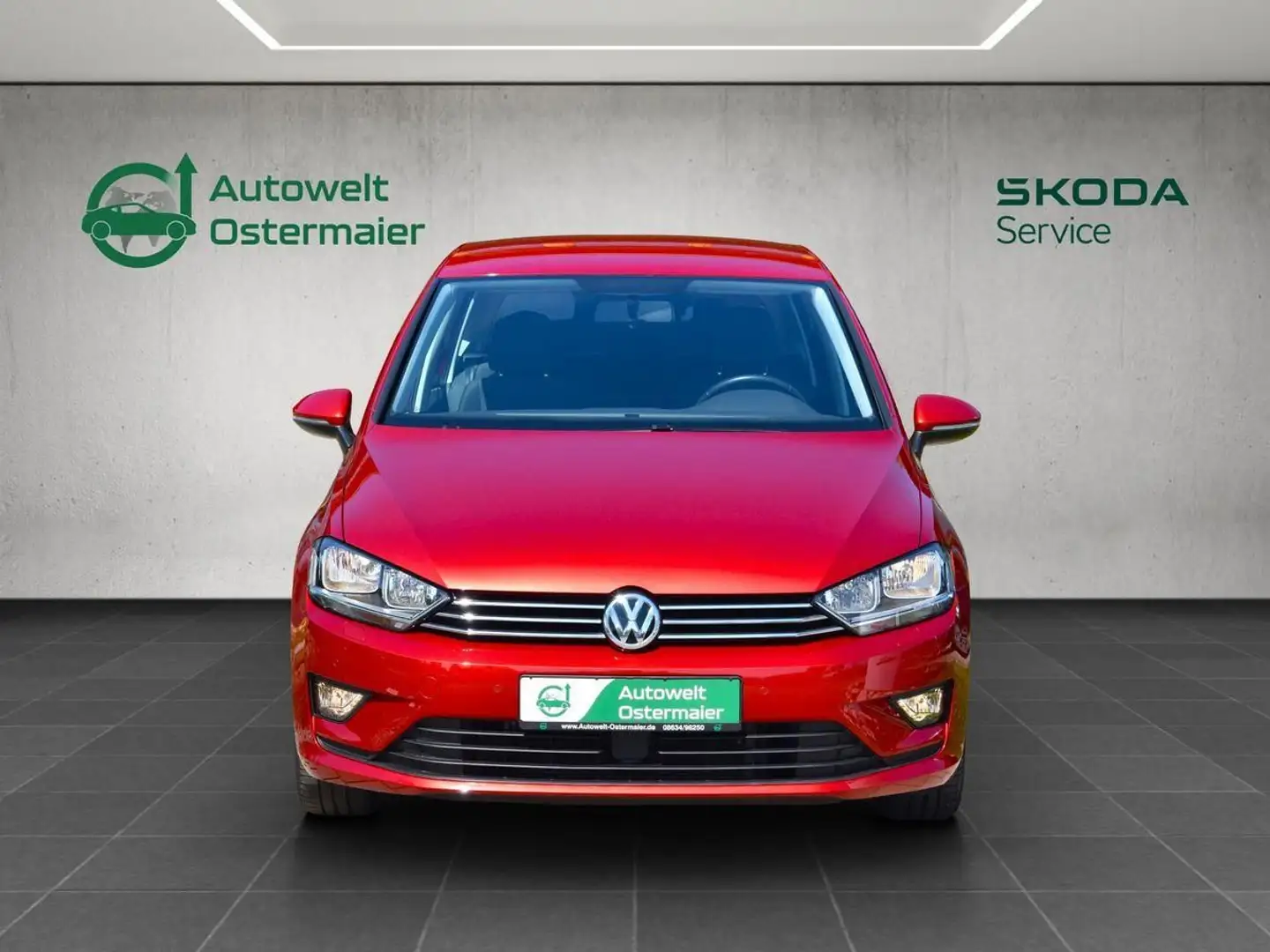 Volkswagen Golf Sportsvan Golf Sportsv. 1.6 TDI DSG Comfortl.*Kamera*Bluet Red - 2