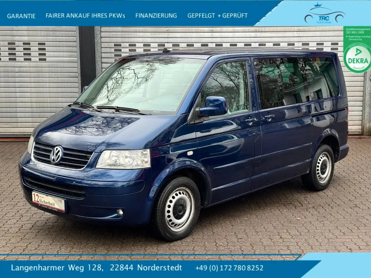 Volkswagen T5 Transporter Bus Multivan Highline Albastru - 1