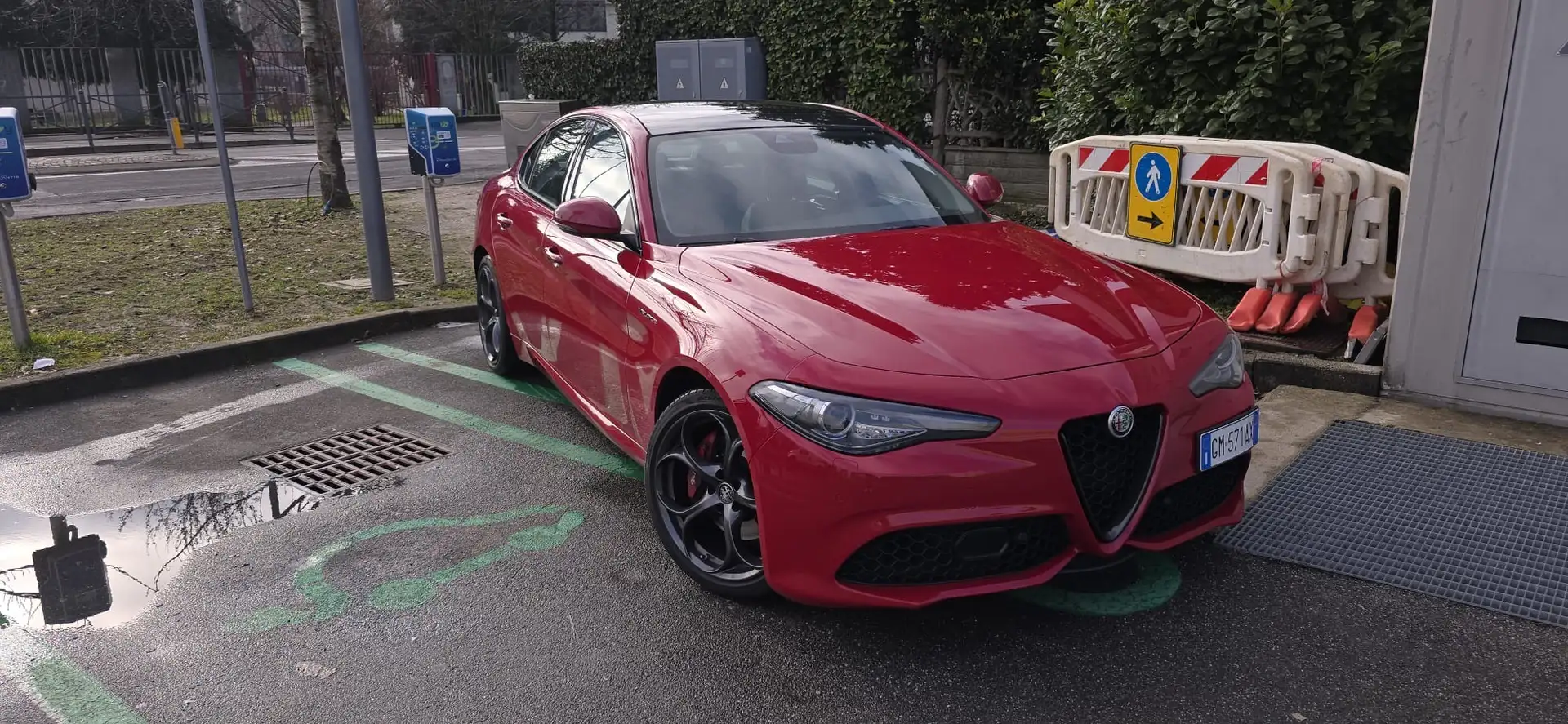 Alfa Romeo Giulia 2.0 t Veloce Q4 280cv awd auto Rosso - 2