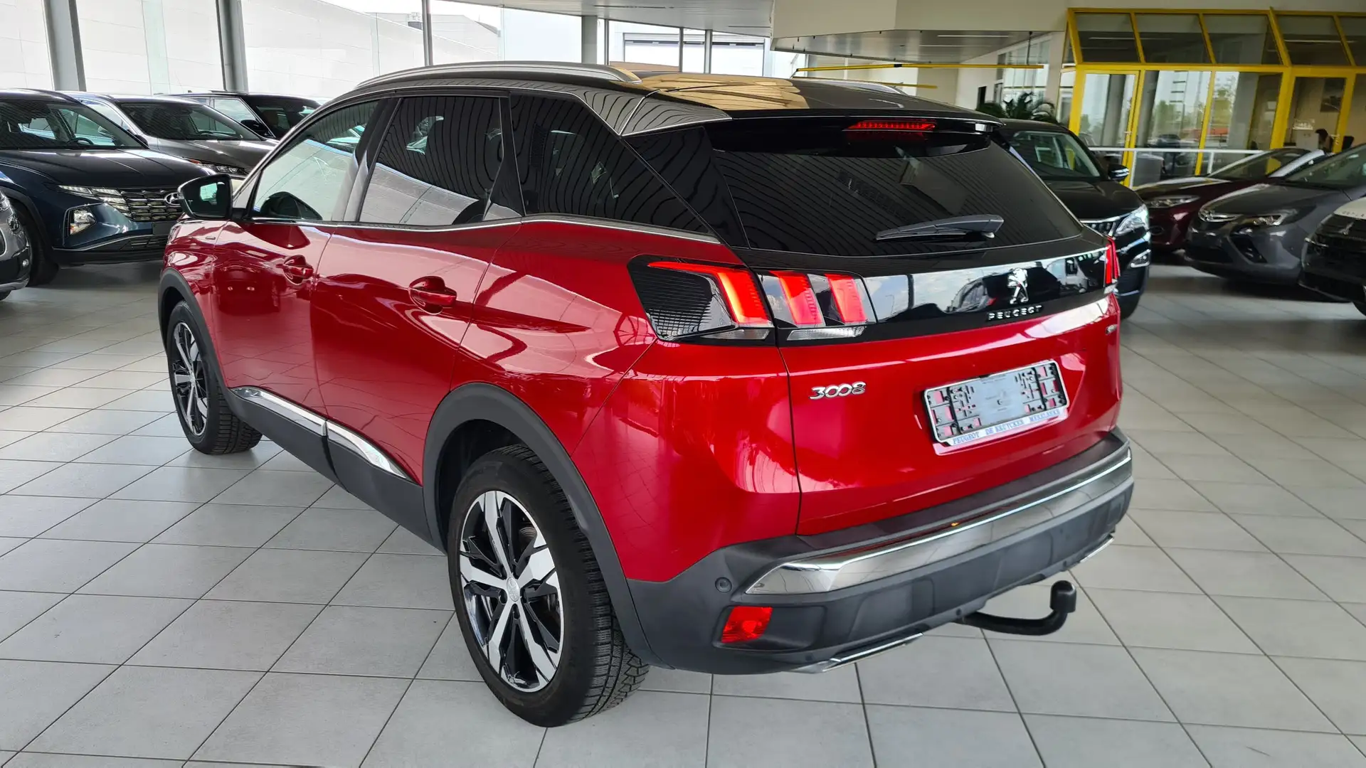 Peugeot 3008 GT-LINE 1.6I BENZINE 121KW L.EZ OK Full AUTOMAAT Rosso - 2