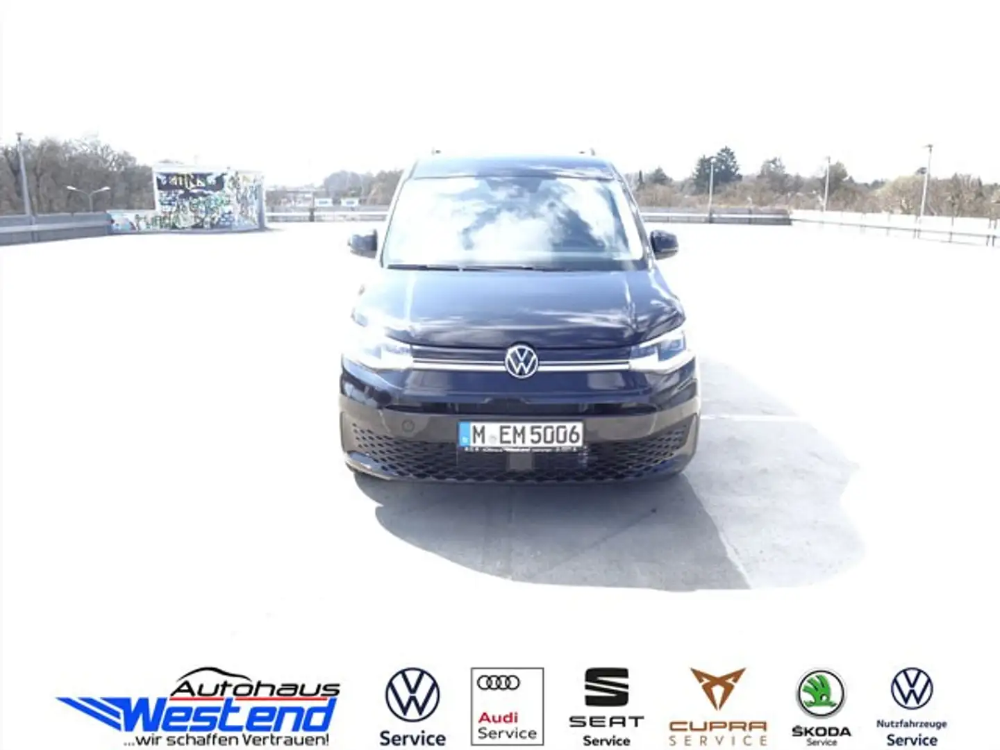 Volkswagen Caddy Maxi Kombi Style 1.5l TSI 85kW DSG 7 Sitze Klima Schwarz - 1