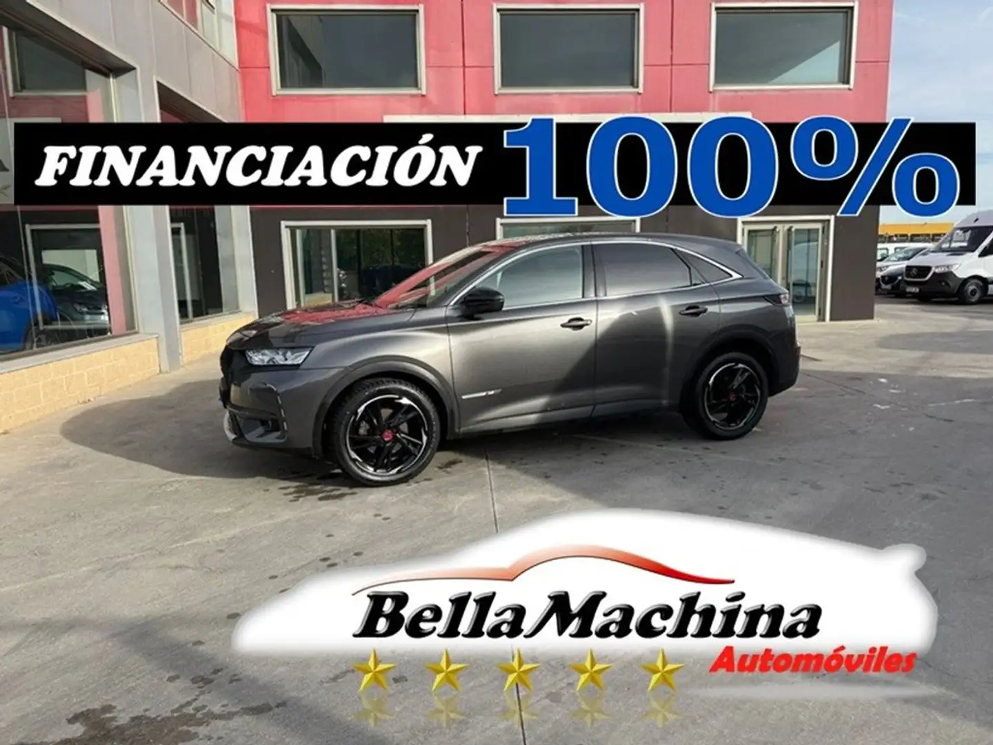 DS Automobiles DS 7 Crossback BlueHDi DE 96kW (130CV) AT. PERF.LINE Grijs - 1