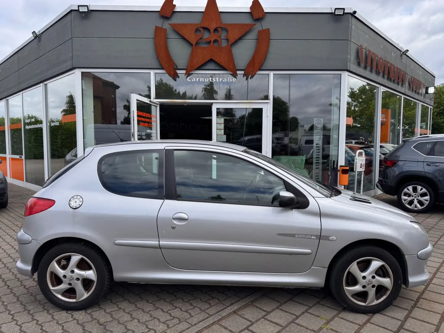 Peugeot 206 Quiksilver Grau - 1