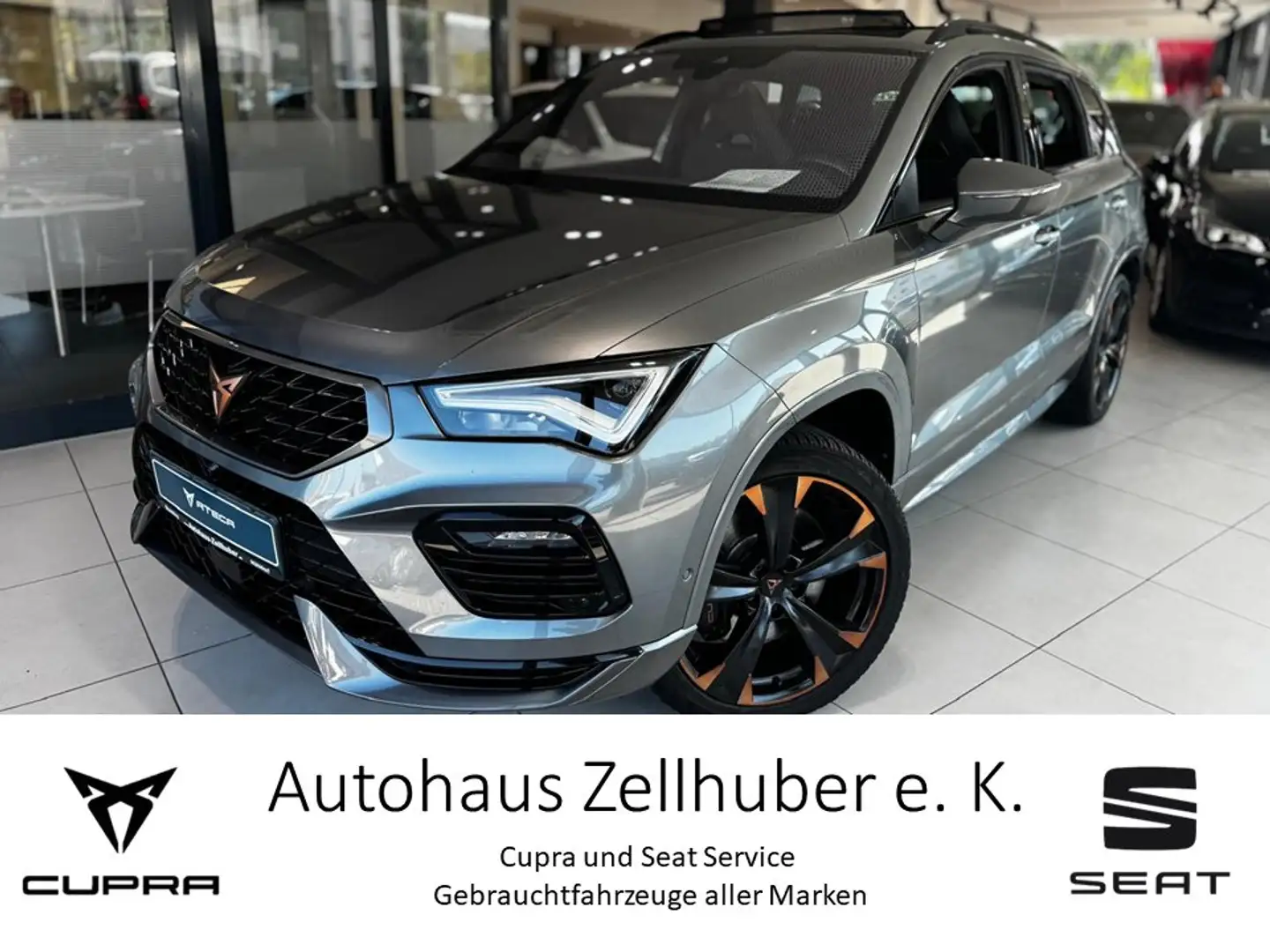 CUPRA Ateca 2.0TSI 4D DSG *AHK*Pano*Schalen* Grau - 1