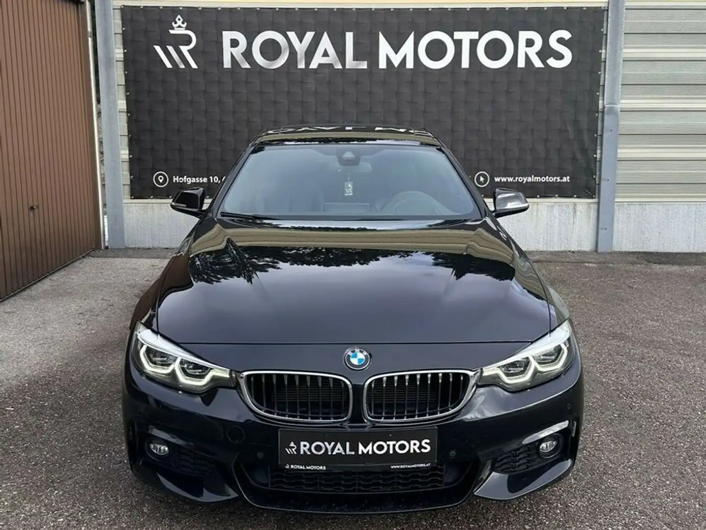 BMW 420 d M Sport Schwarz - 2