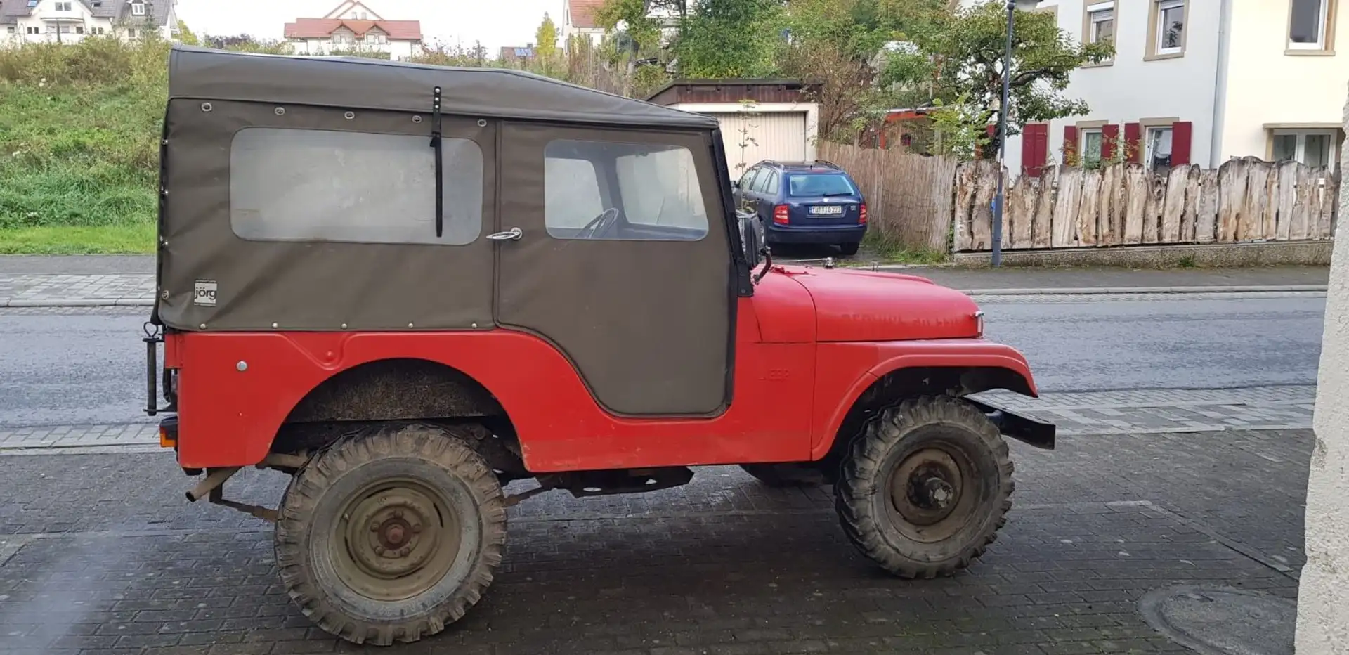 Jeep Willys WILLYS-OVERLAND OLDTIMER 4x4 CJ-5 Rood - 2