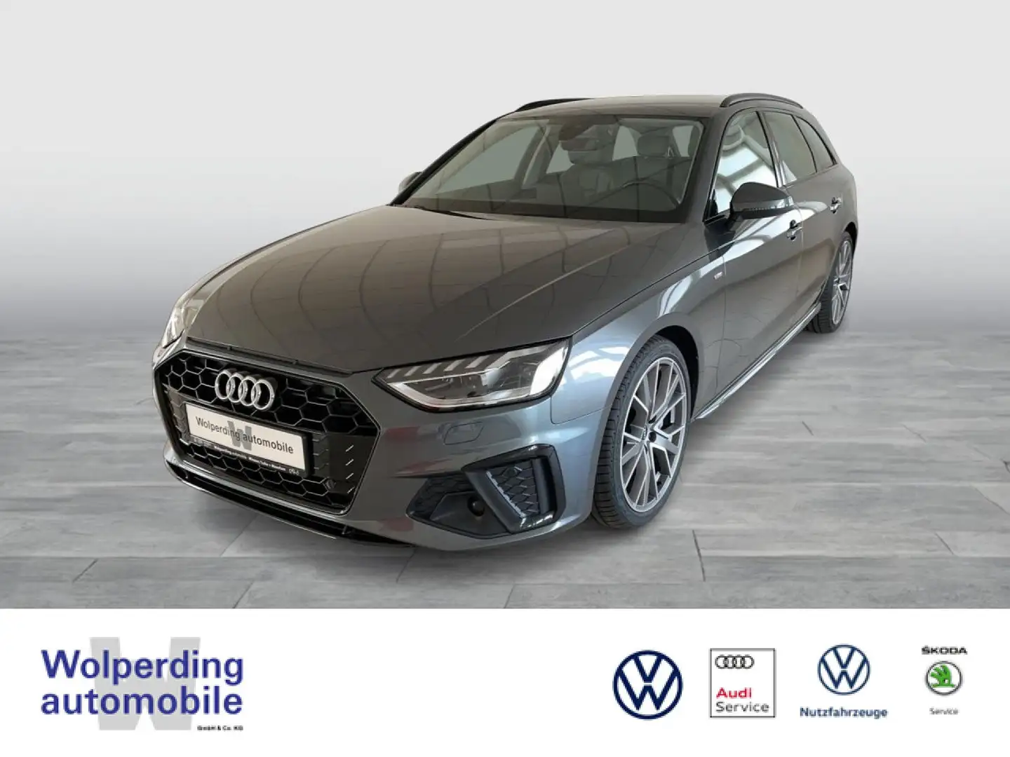 Audi A4 Avant 40 TFSI S-tronic S-line Sportpaket Navi Gris - 1