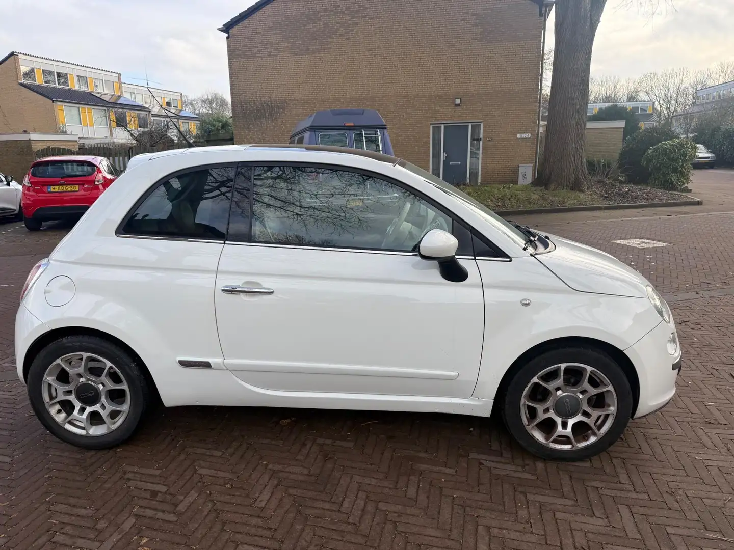 Fiat 500 Panorama dak / Nieuwe koppeling / Leuke auto Weiß - 2