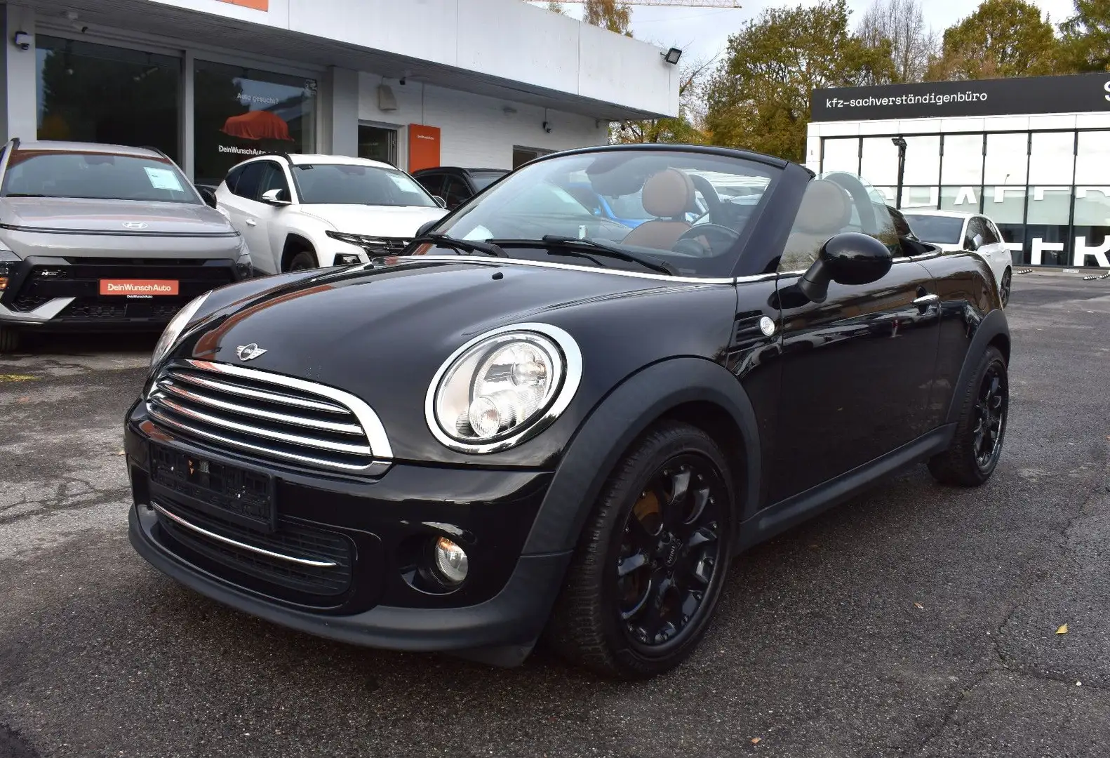 MINI Cooper Roadster Leder SHZ Klimaauto Allwetter Negro - 1