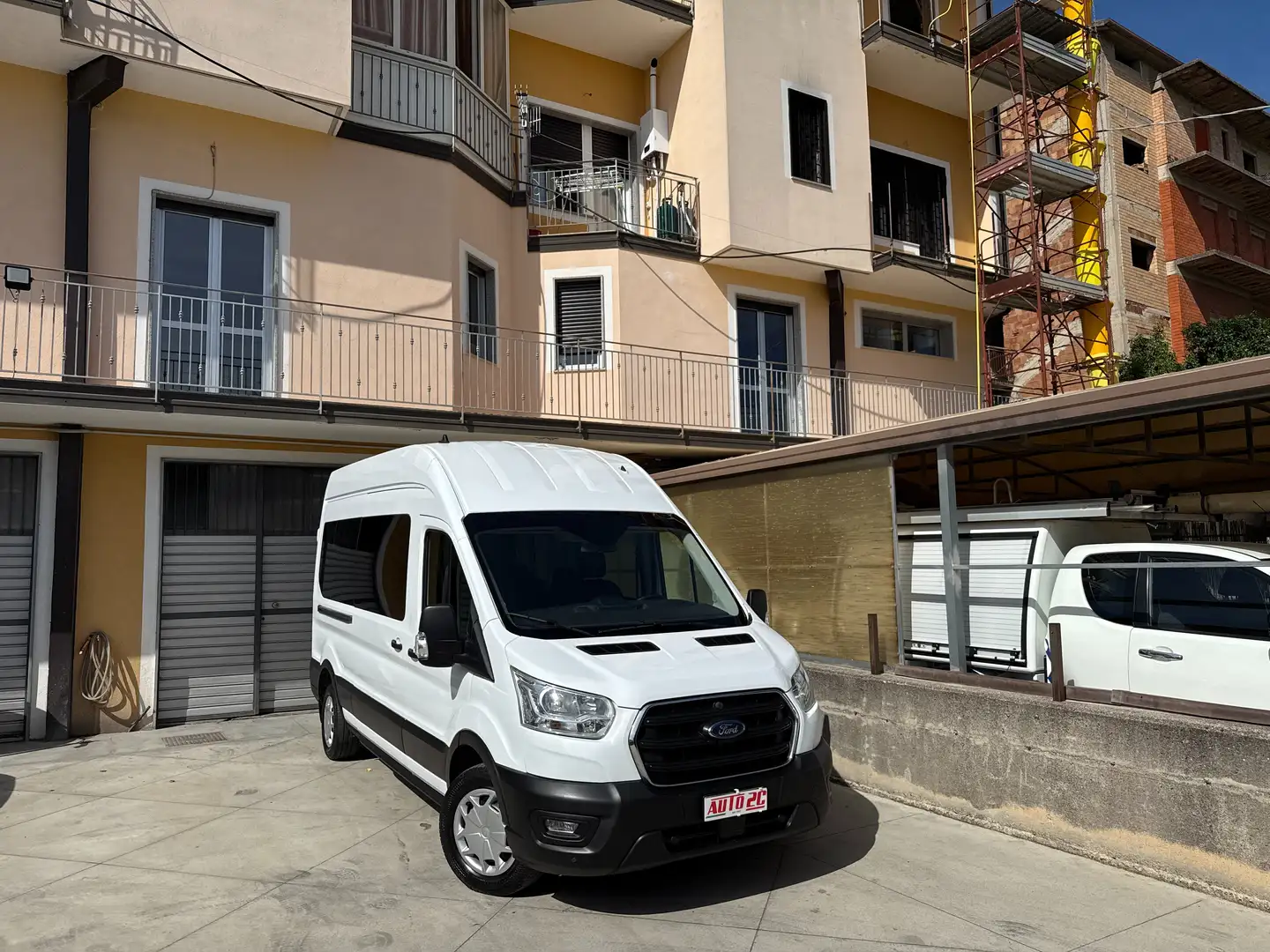 Ford Transit 2.0 tdci 130Cv Aut. 8 Posti L3H3 Trend Bianco - 1