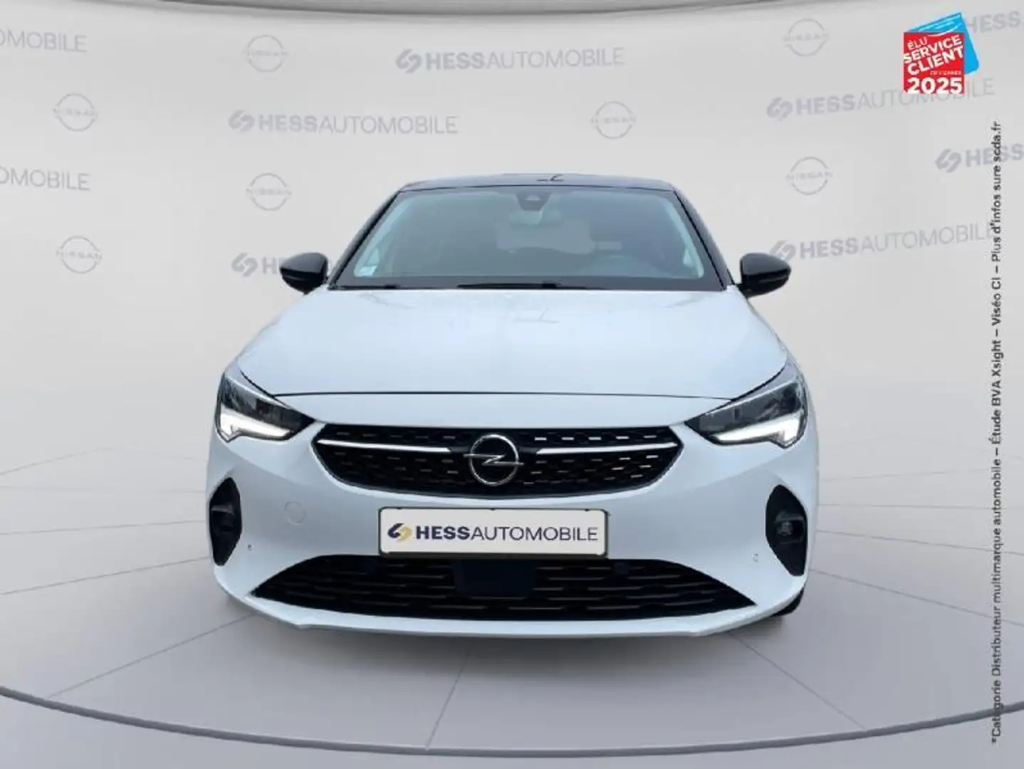 Opel Corsa-e CORSA-E 136CH ELEGANCE GPS CAMERA CARPLAY Blanc - 2