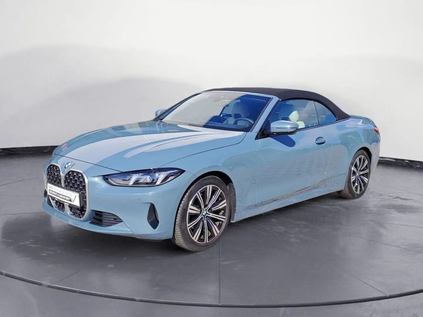 BMW 420 dA Cabrio AHK Nackwärmer ACC Harman/Kardon Sp Grün - 2