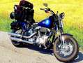 Harley-Davidson Softail CROSS BONES ☠️ Bleu - thumbnail 2