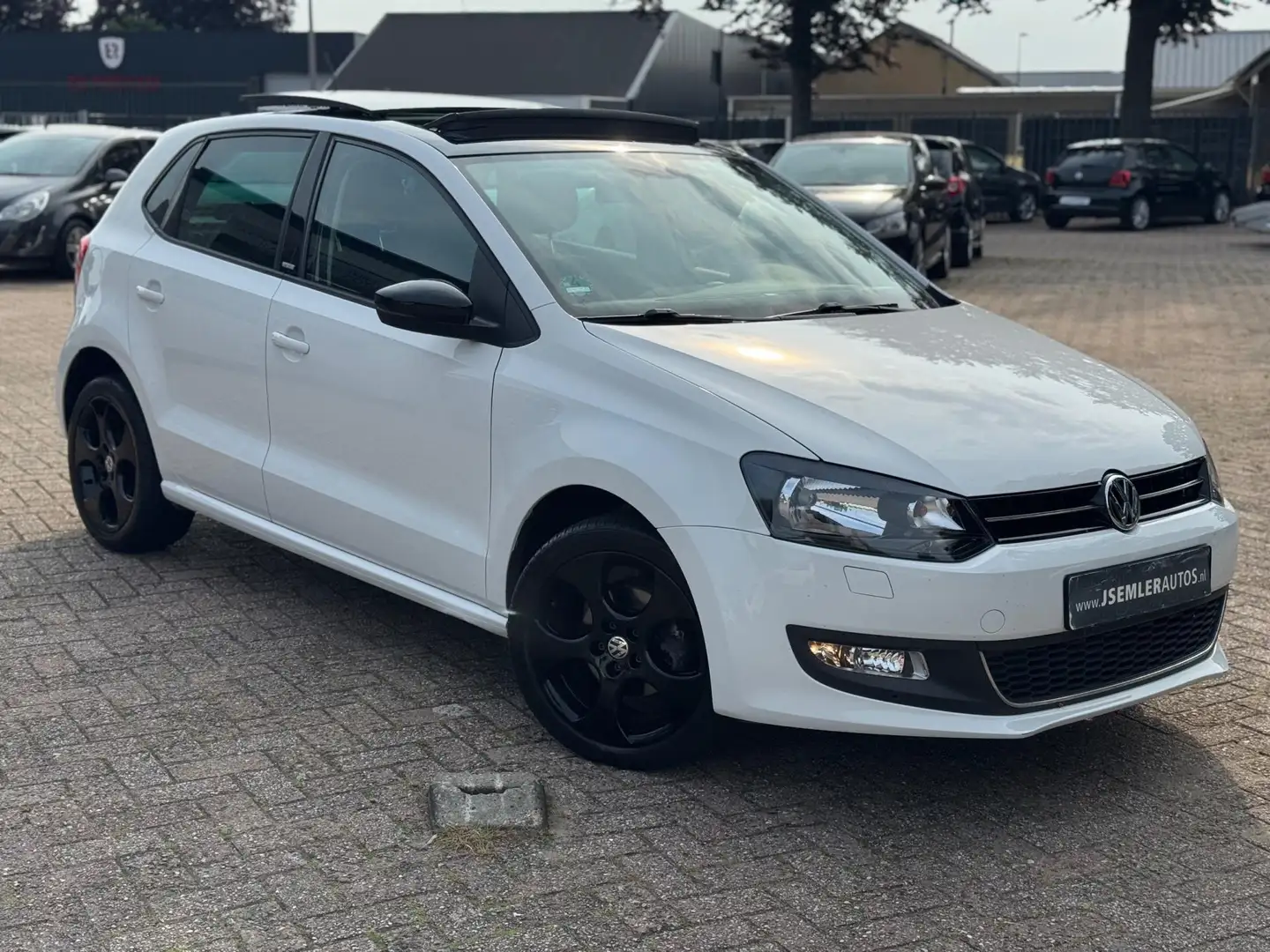 Volkswagen Polo 1.2 STYLE PANORAMA DAK GTI VELGEN 90DKM AIRCO STOE Weiß - 2