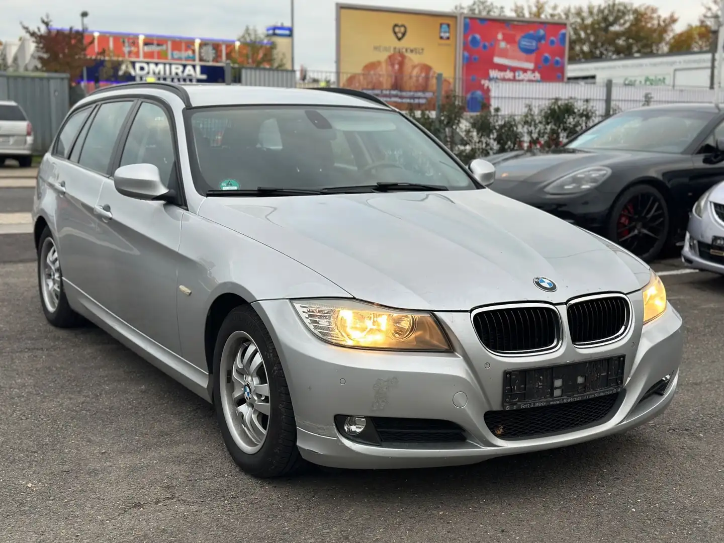 BMW 318 Bmw 318d Touring Lückenlos Scheckheft-TÜV Neu Plateado - 2