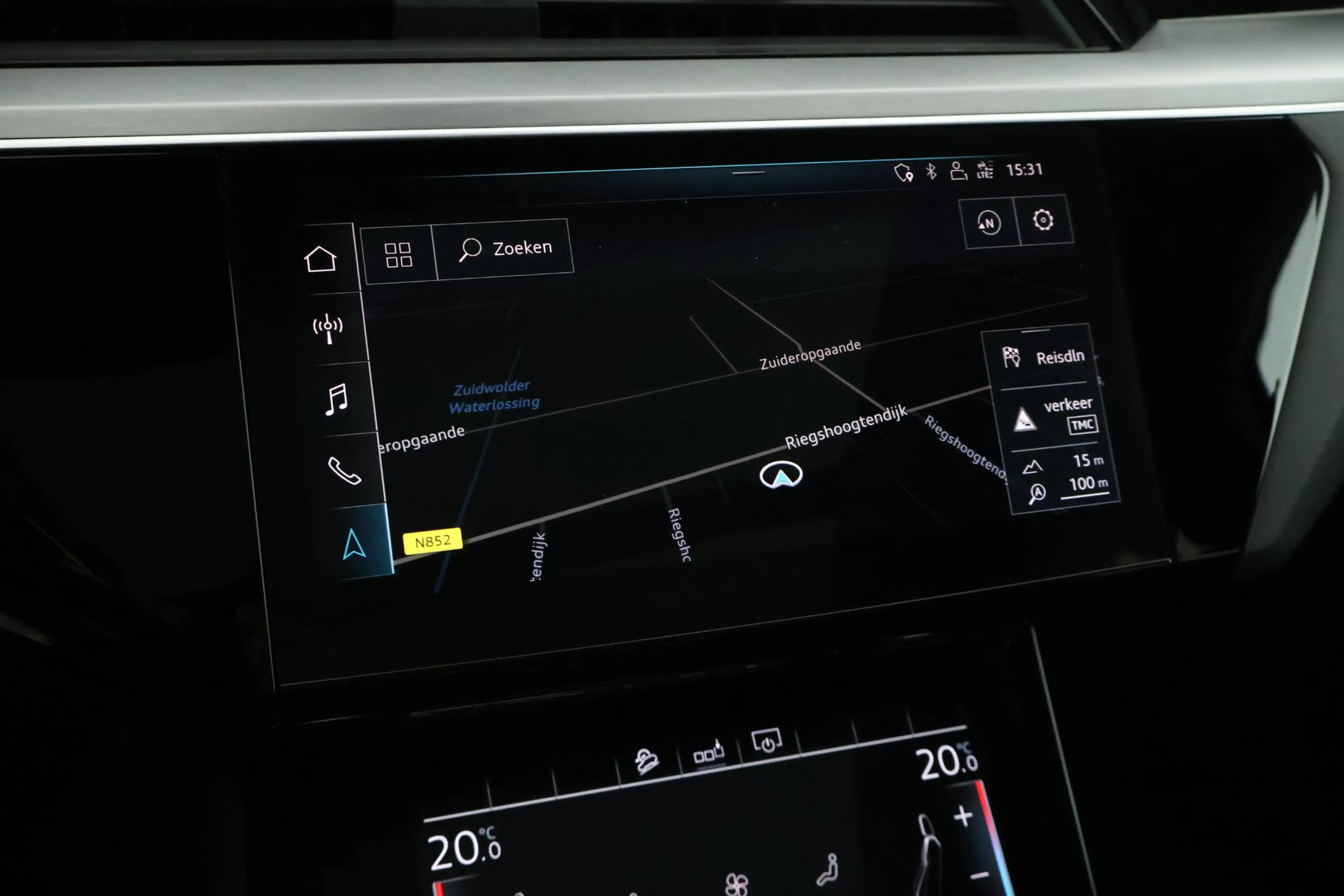 Audi e-tron Sportback 50 313pk quattro S edition 71 kWh SOH 98 — photo 22
