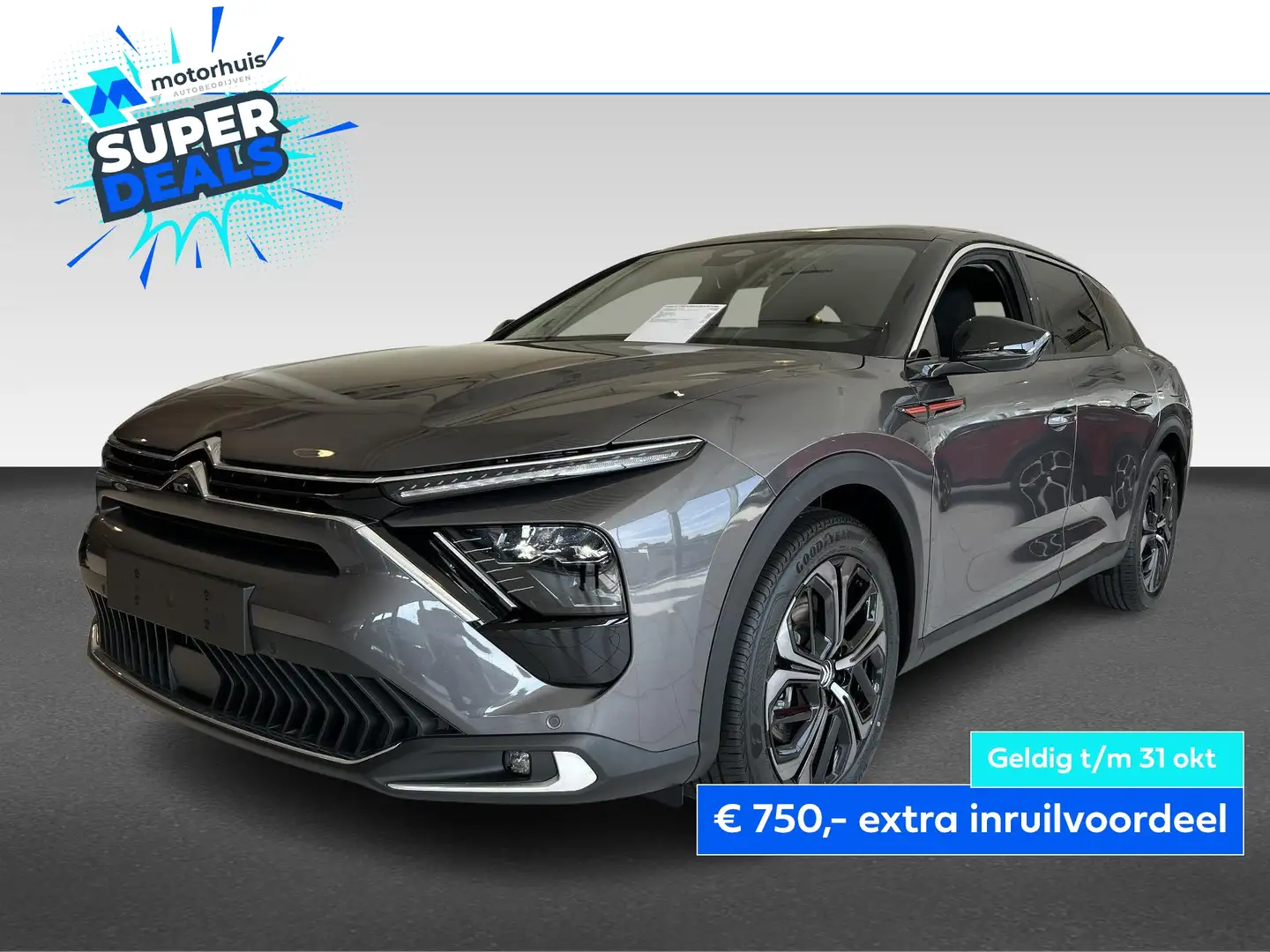 Citroen C5 X 1.6 Plug-In Hybrid 225pk e-EAT8 Hypnos/Schuifdak Gris - 1