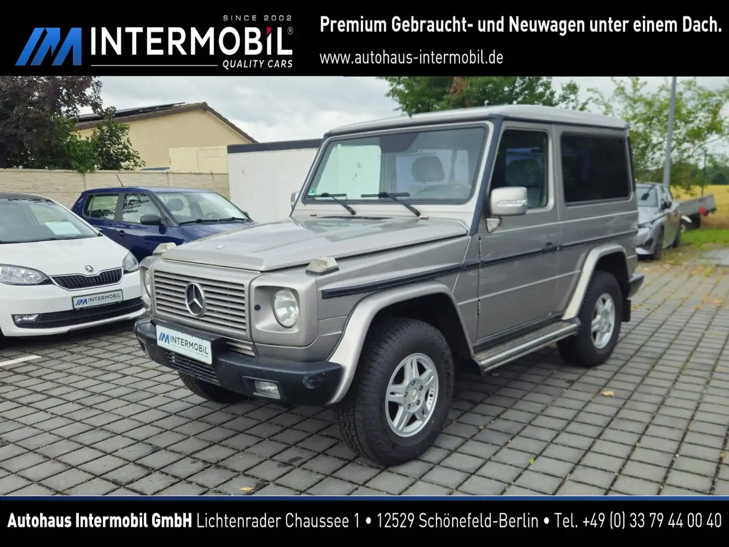 Mercedes-Benz G 270 CDI*Trittbretter*Klimatr.*Holz Wallnuss Silber - 1