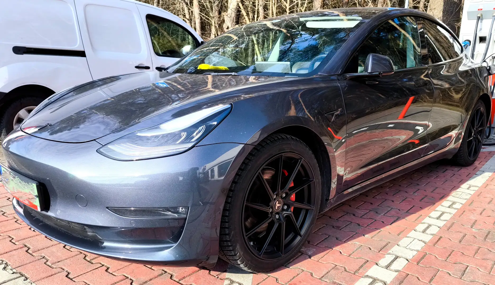 Tesla Model 3 Performance 512HP Grau - 1