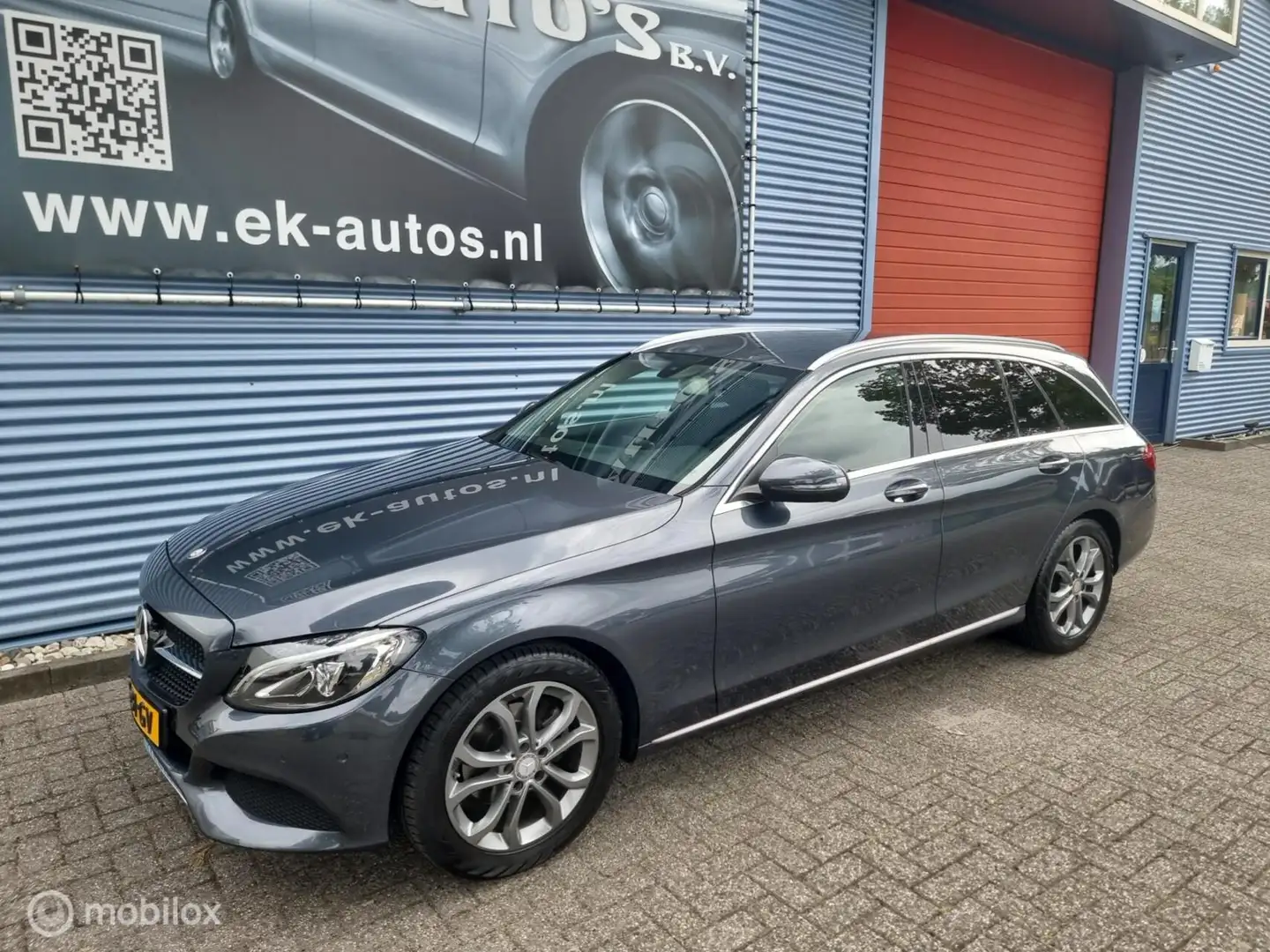 Mercedes-Benz C 180 Estate 180. LED, Navi, PDC v+a, Topstaat! Gris - 2