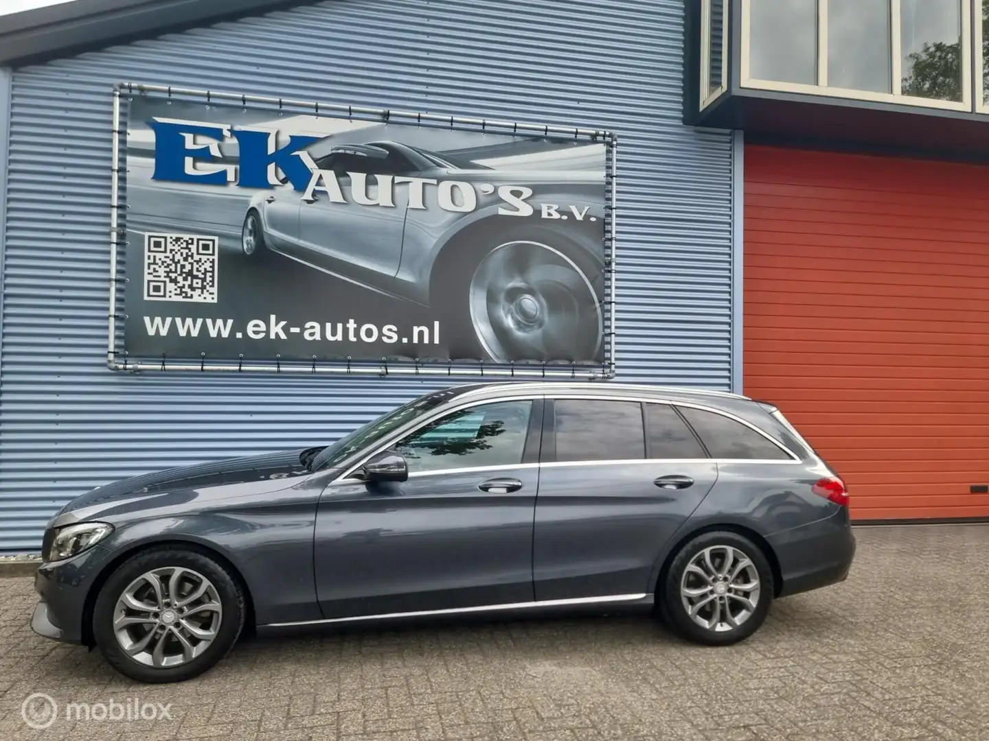 Mercedes-Benz C 180 Estate 180. LED, Navi, PDC v+a, Topstaat! Gris - 1