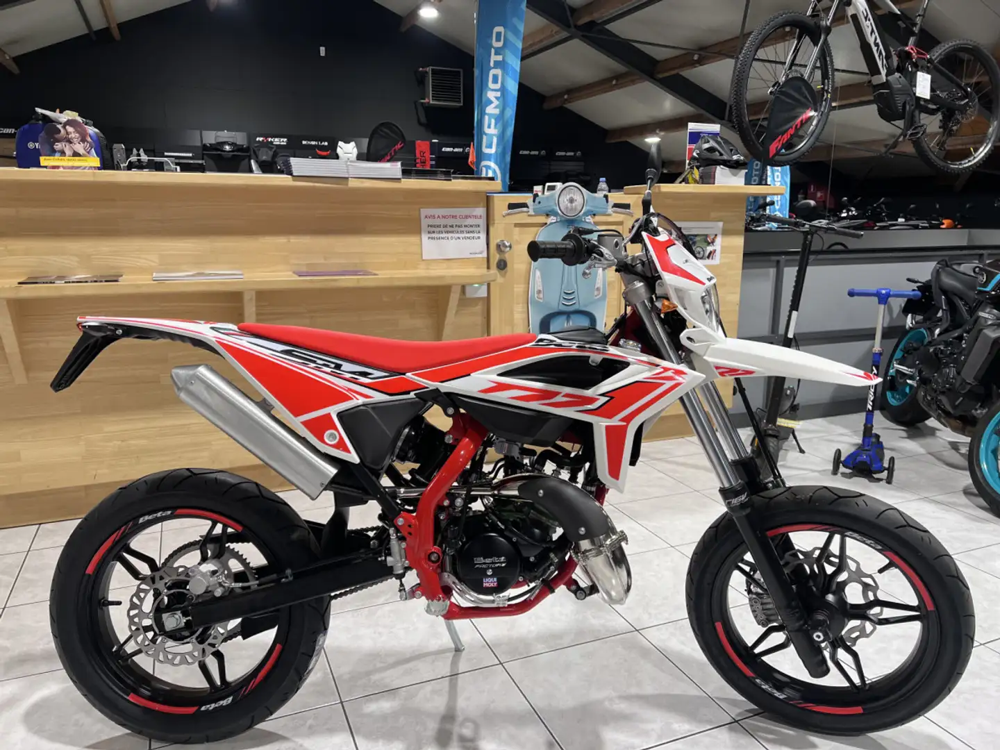 Beta RR 50 SPORT 2T Blanco - 1
