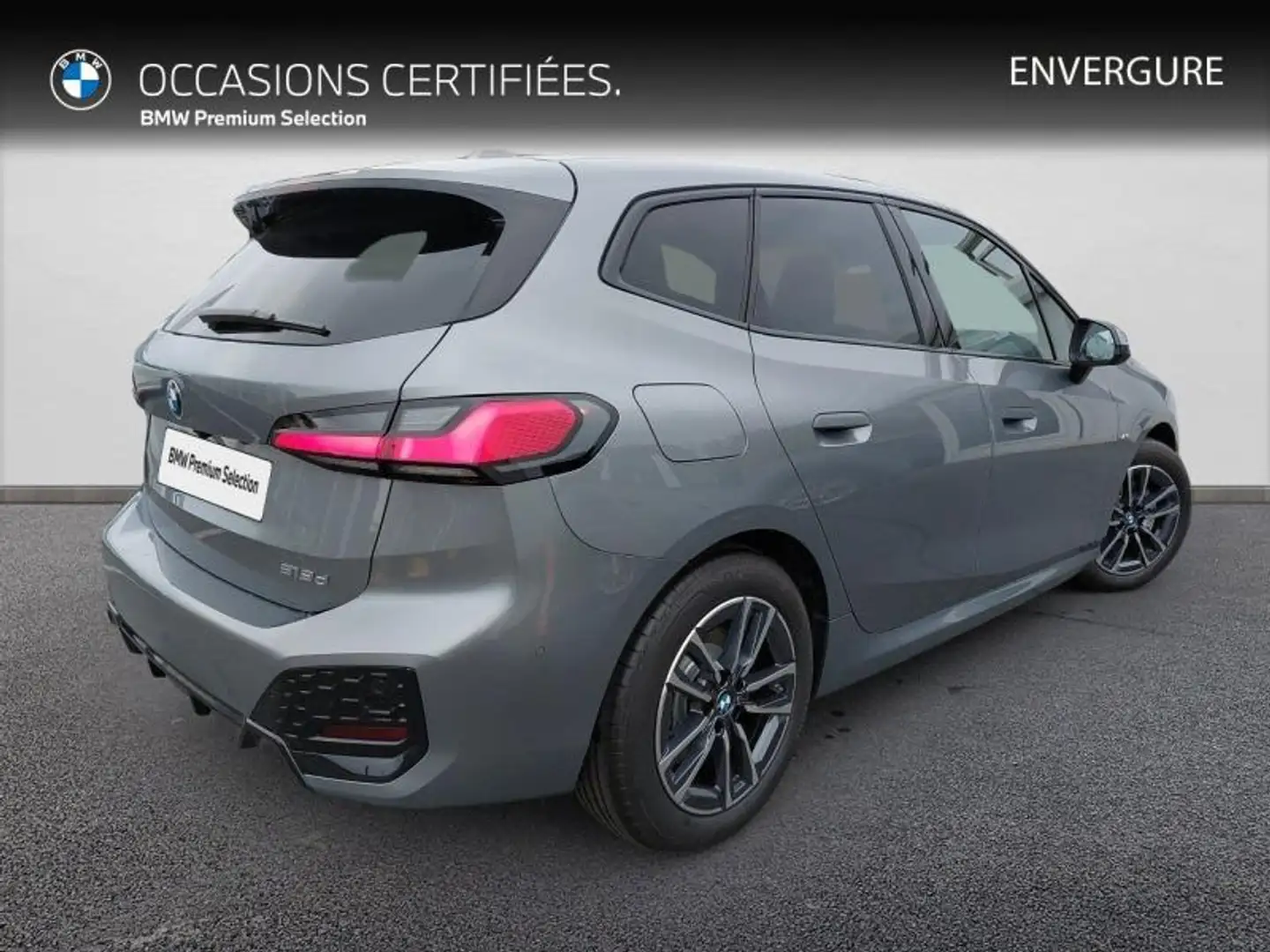 BMW 218 218d 150ch M Sport DKG7 Gris - 2