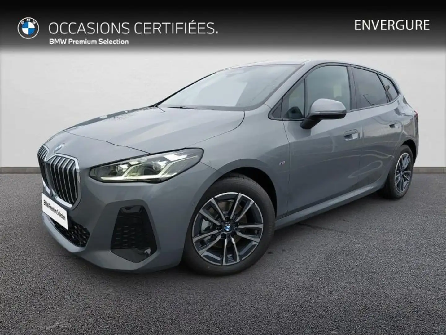 BMW 218 218d 150ch M Sport DKG7 Gris - 1