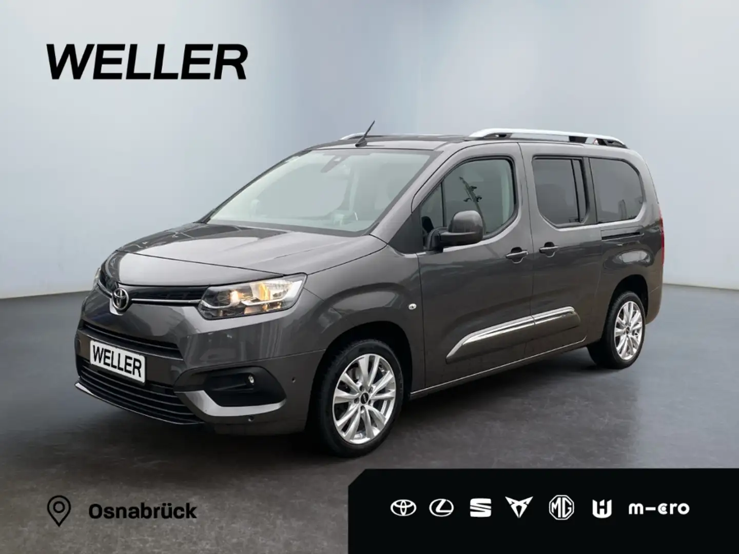 Toyota Proace City Verso 1.2 Turbo L2 Executive *HUD*CAM* Grau - 1