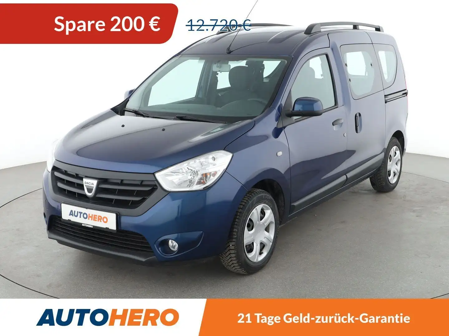 Dacia Dokker 1.2 TCe Laureate*NAVI*TEMPO*PDC*KLIMA*GARANTIE* Blau - 1