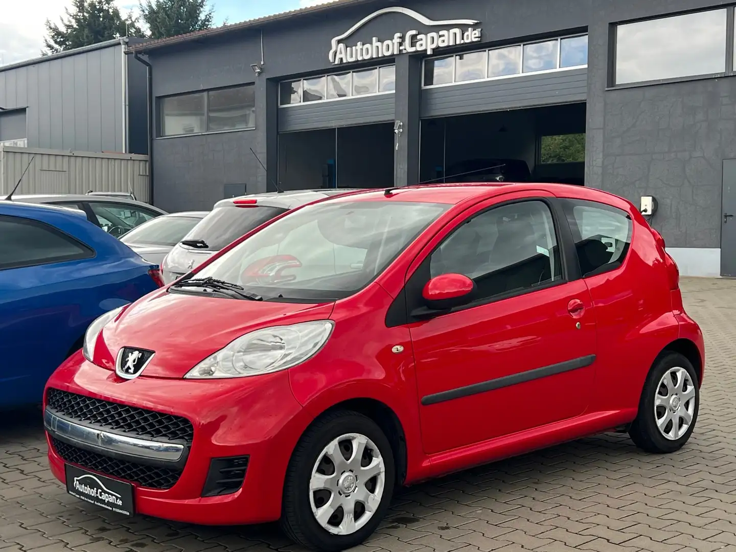 Peugeot 107 107 Filou/Klima/2.Ha/TUV 07.27/ZV/Scheckheft/Eu4 Rot - 1