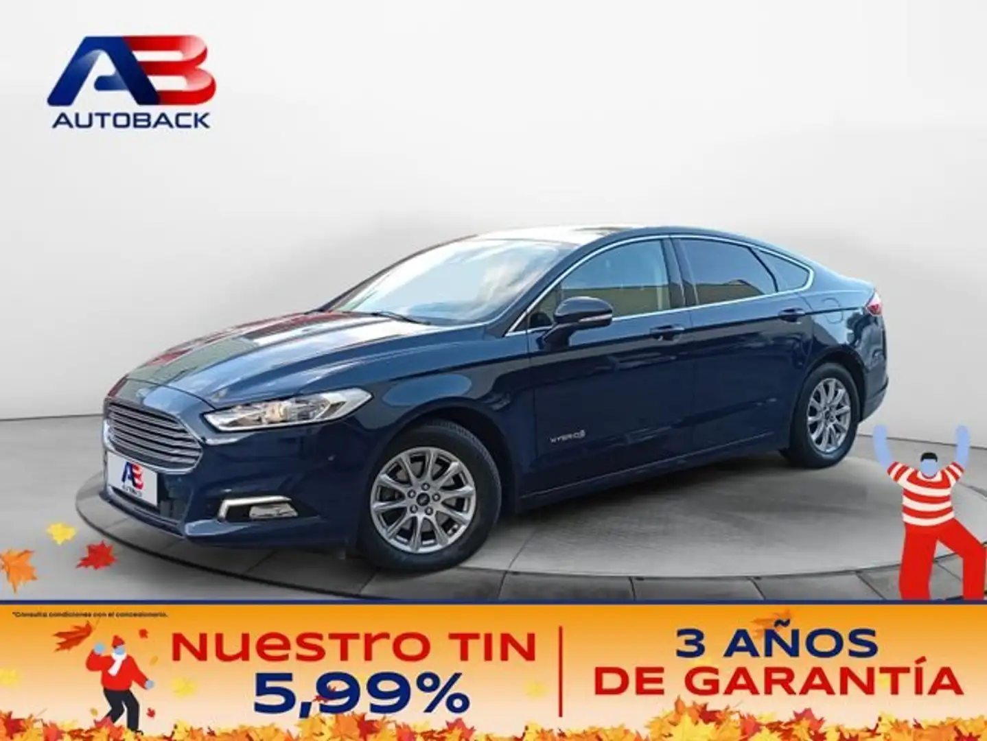 Ford Mondeo 2.0 Híbrido 137kW (187CV) Titanium HEV Azul - 1
