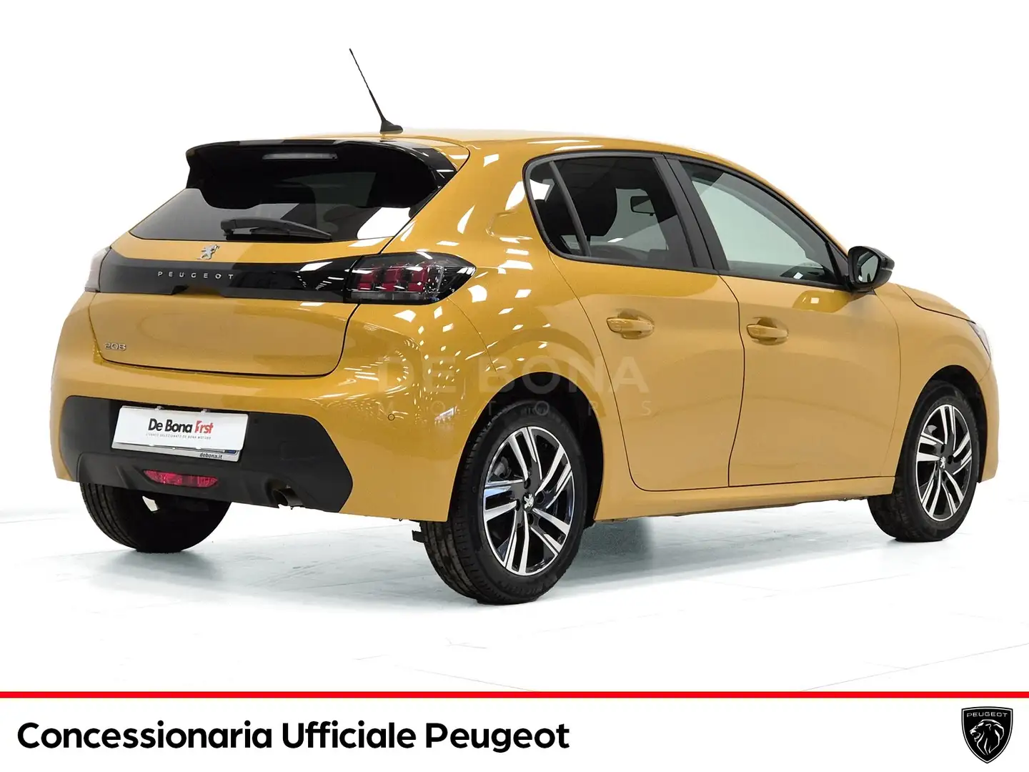 Peugeot 208 1.2 puretech allure s&s 100cv eat8 my20 Jaune - 2