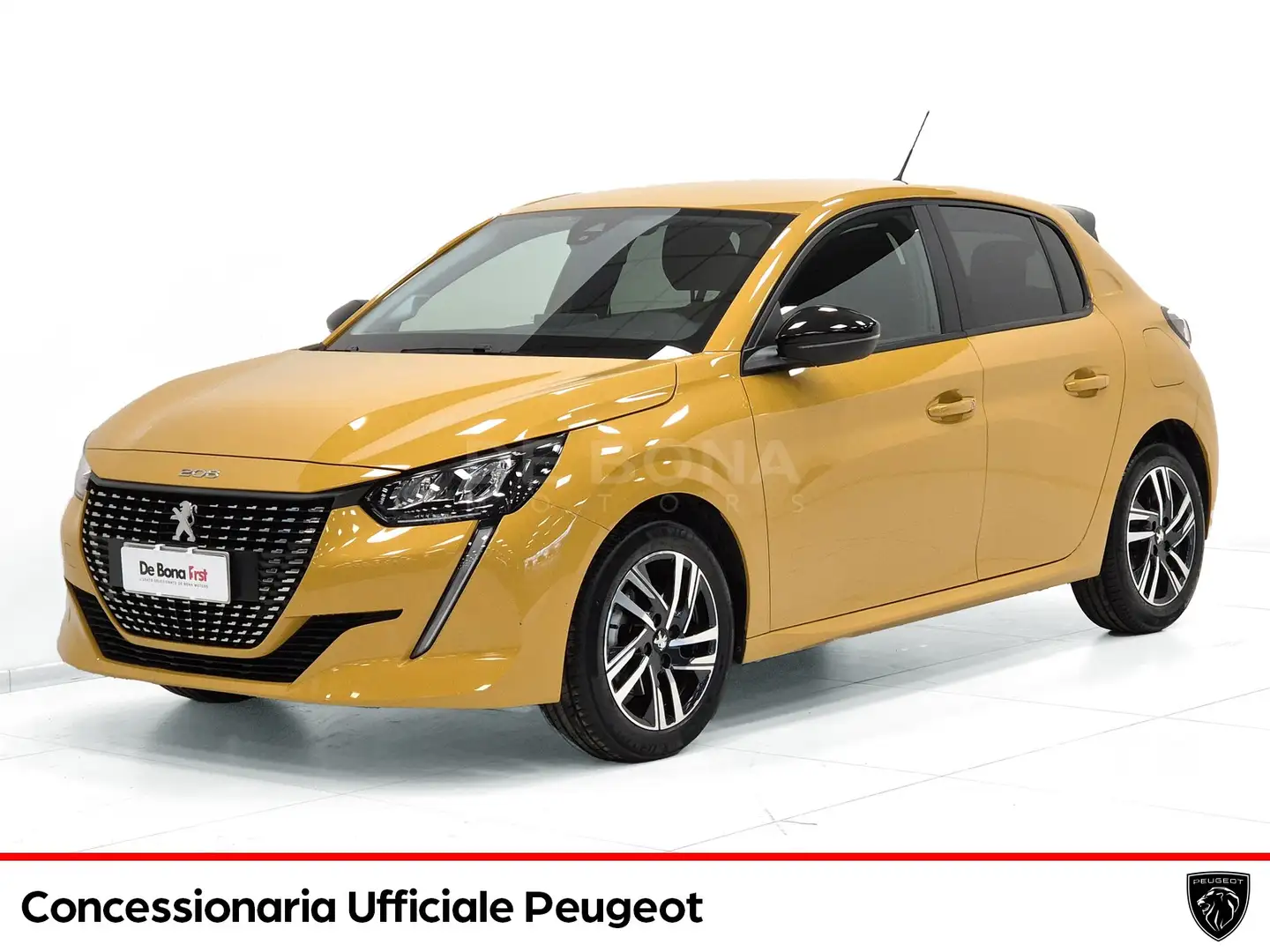 Peugeot 208 1.2 puretech allure s&s 100cv eat8 my20 Jaune - 1