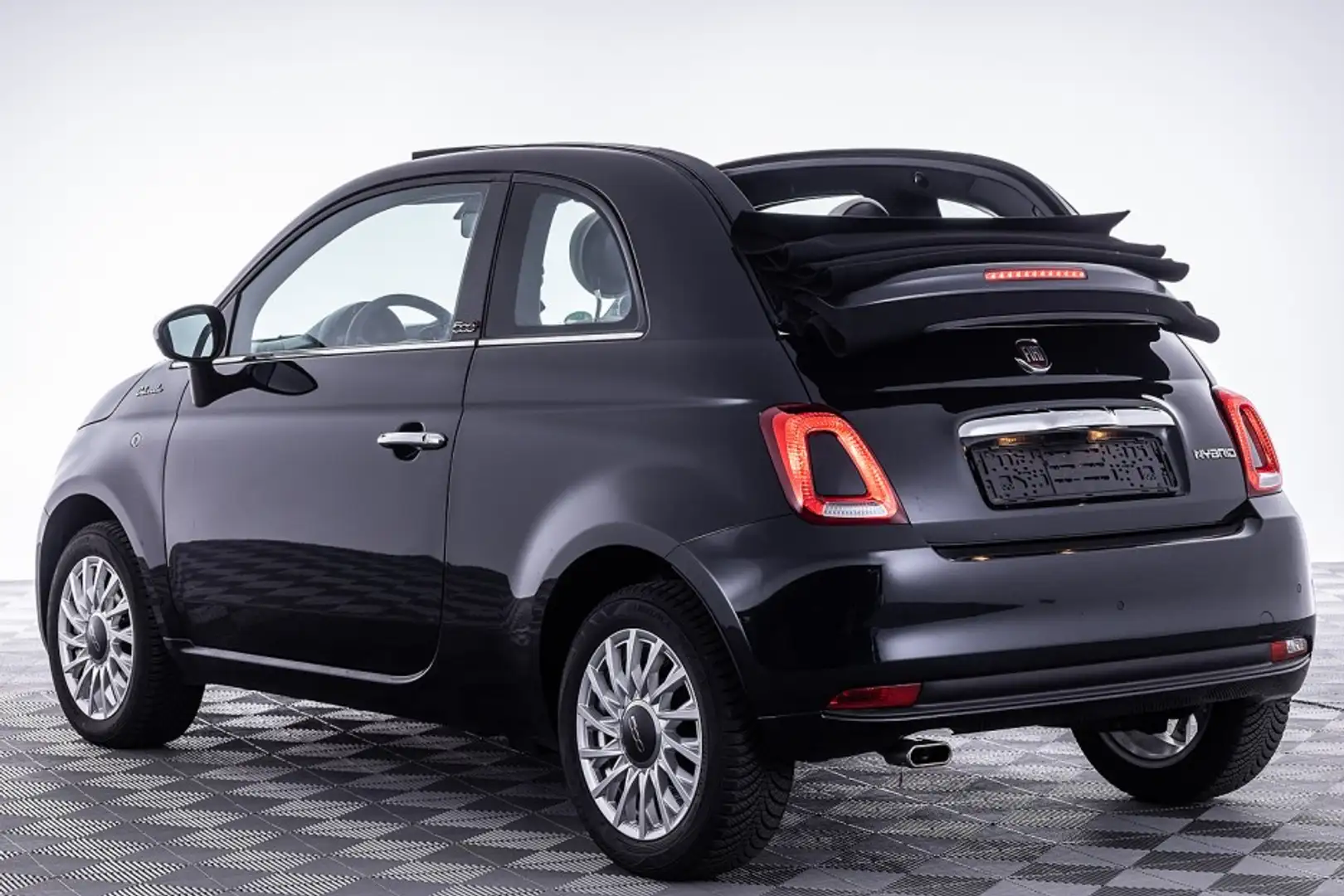 Fiat 500C 1.0 Hybrid Dolcevita | Half LEDER | AIRCO | VELGEN Schwarz - 2