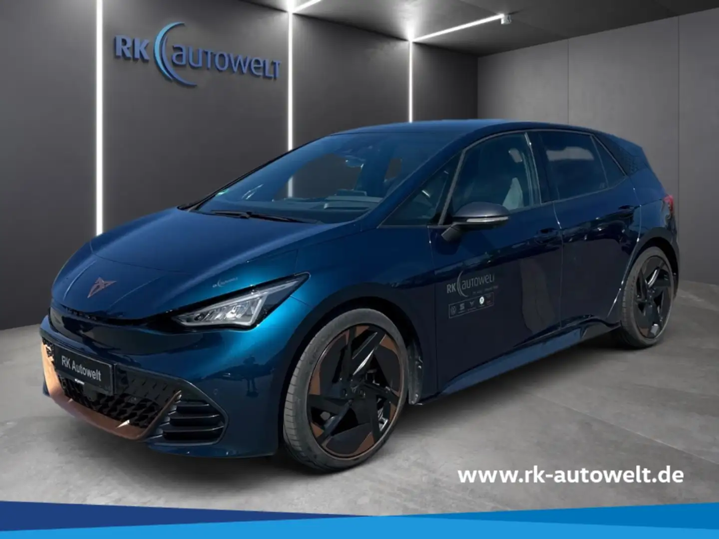 CUPRA Born 58kWh Navi Wärmep. HuD 20'' Glasdach ACC Niebieski - 1